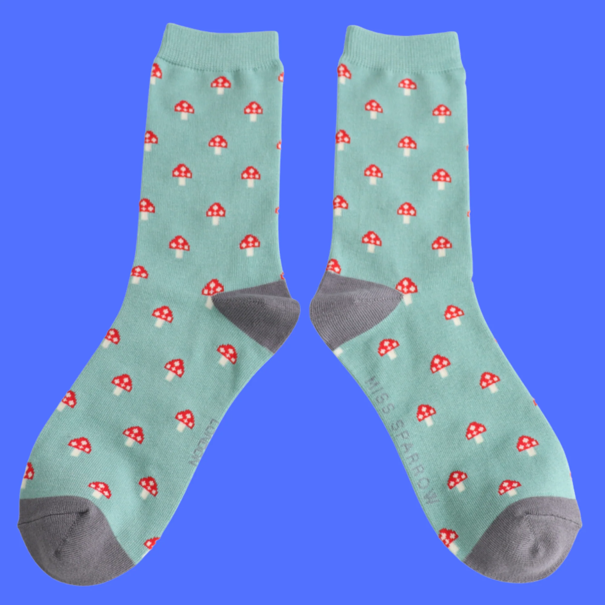 Bamboo Socks - Little Mushrooms - Miss Sparrow - Image 2