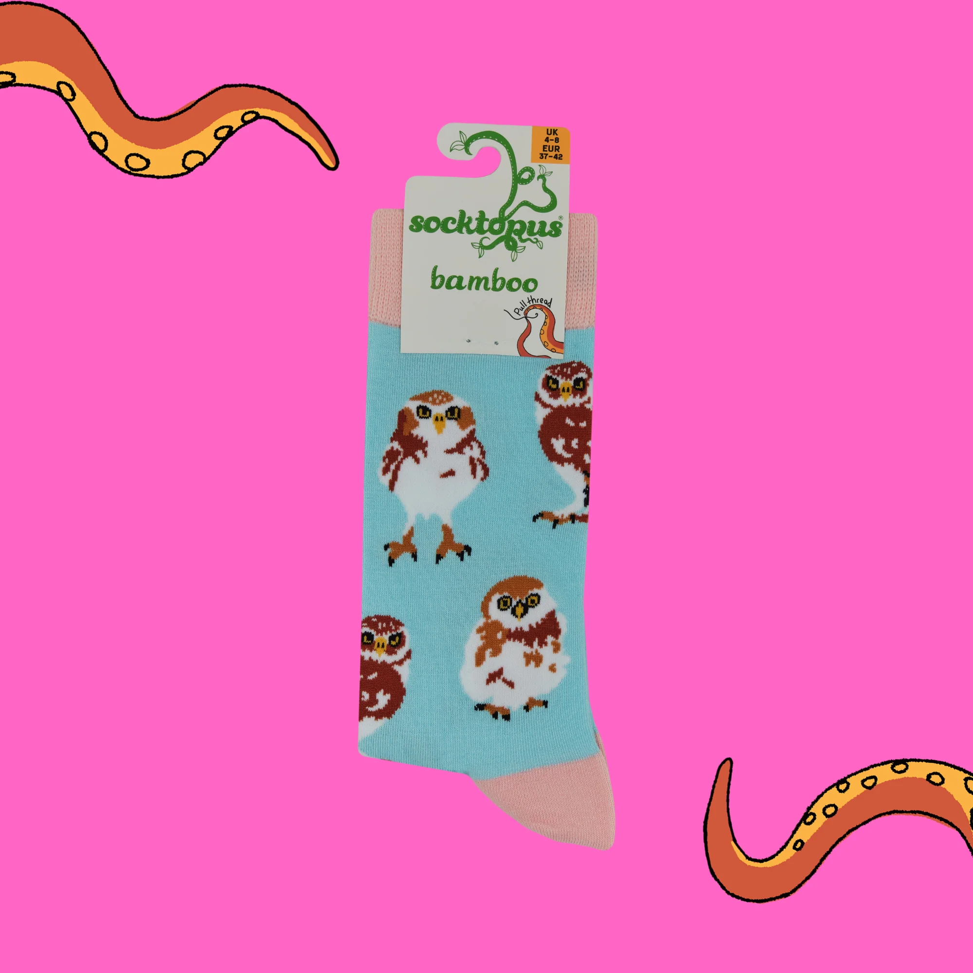 Bamboo Socks - Owl - Owl Be There - Image 6
