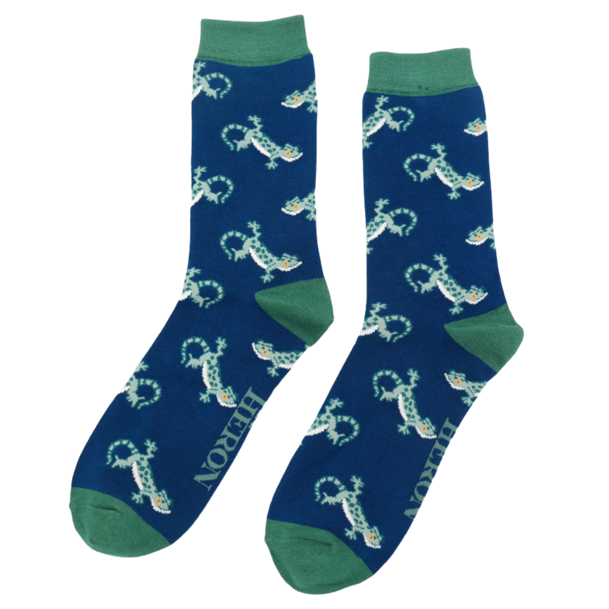 Lizards Bamboo Socks - Miss Sparrow - Image 7