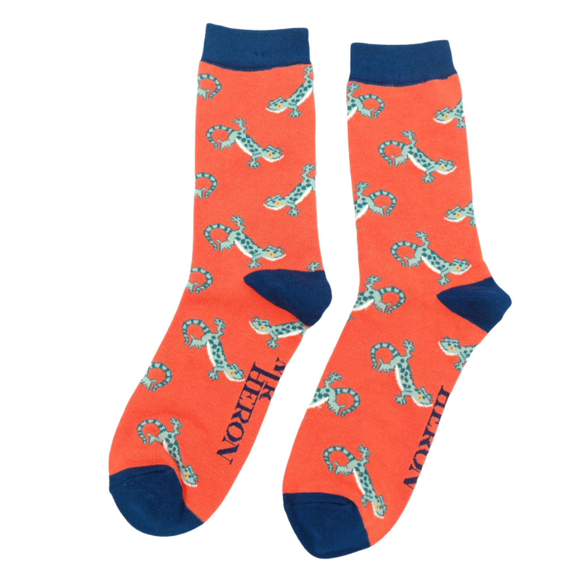 Lizards Bamboo Socks - Miss Sparrow - Image 8