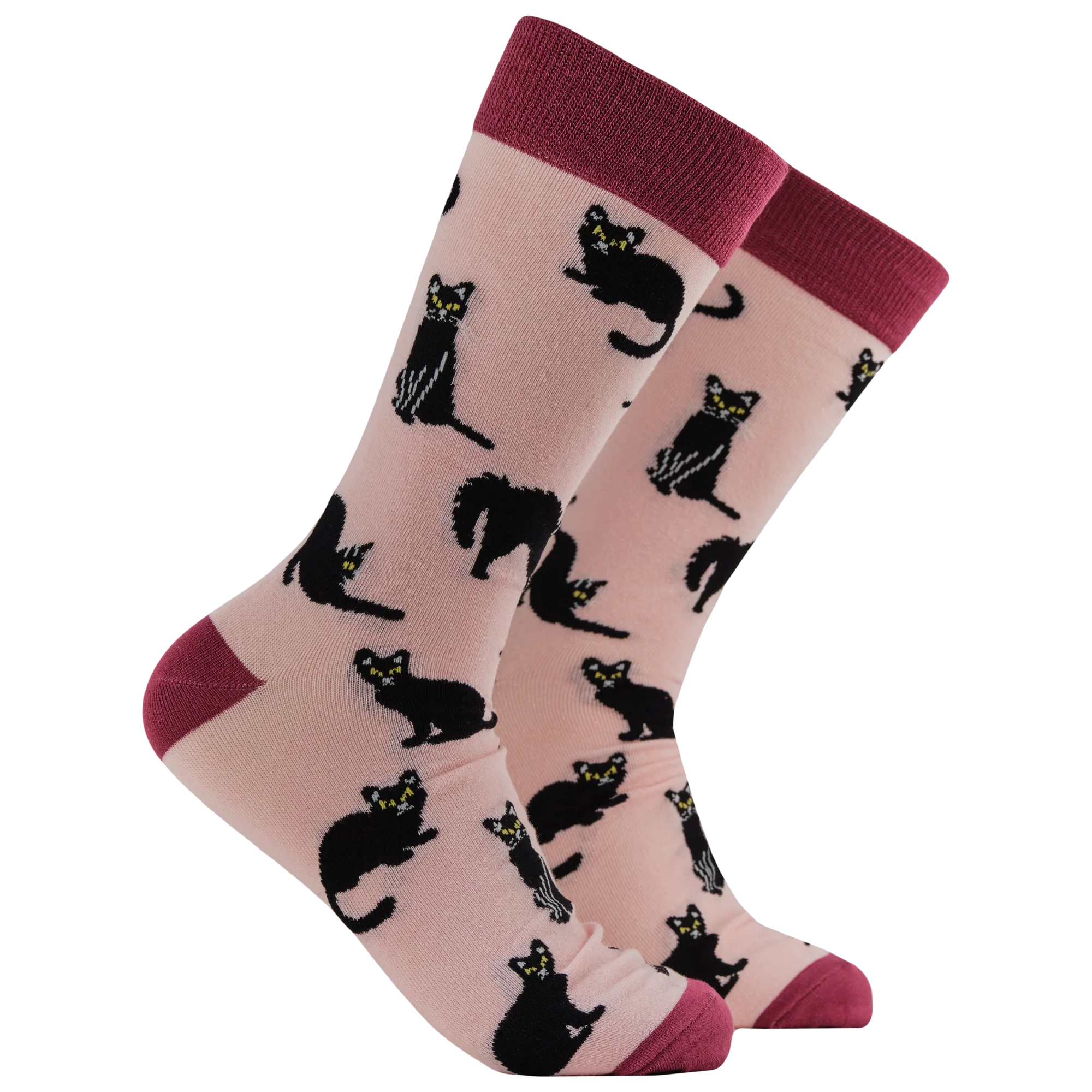Bamboo Socks - Black Cats - Image 10