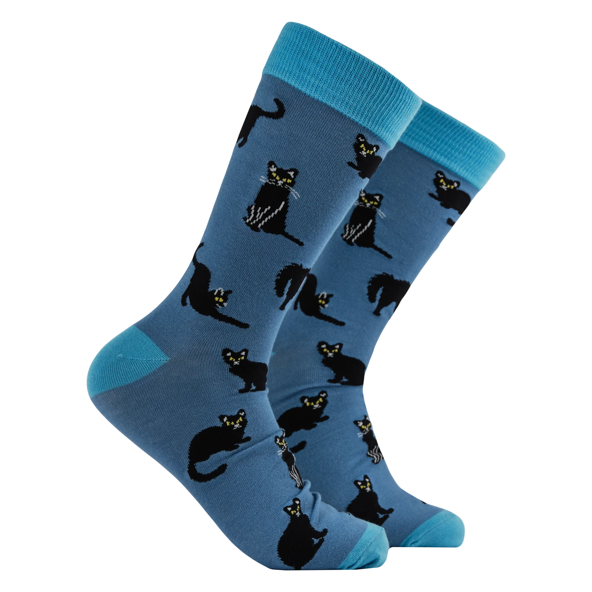 Bamboo Socks - Black Cats - Image 4