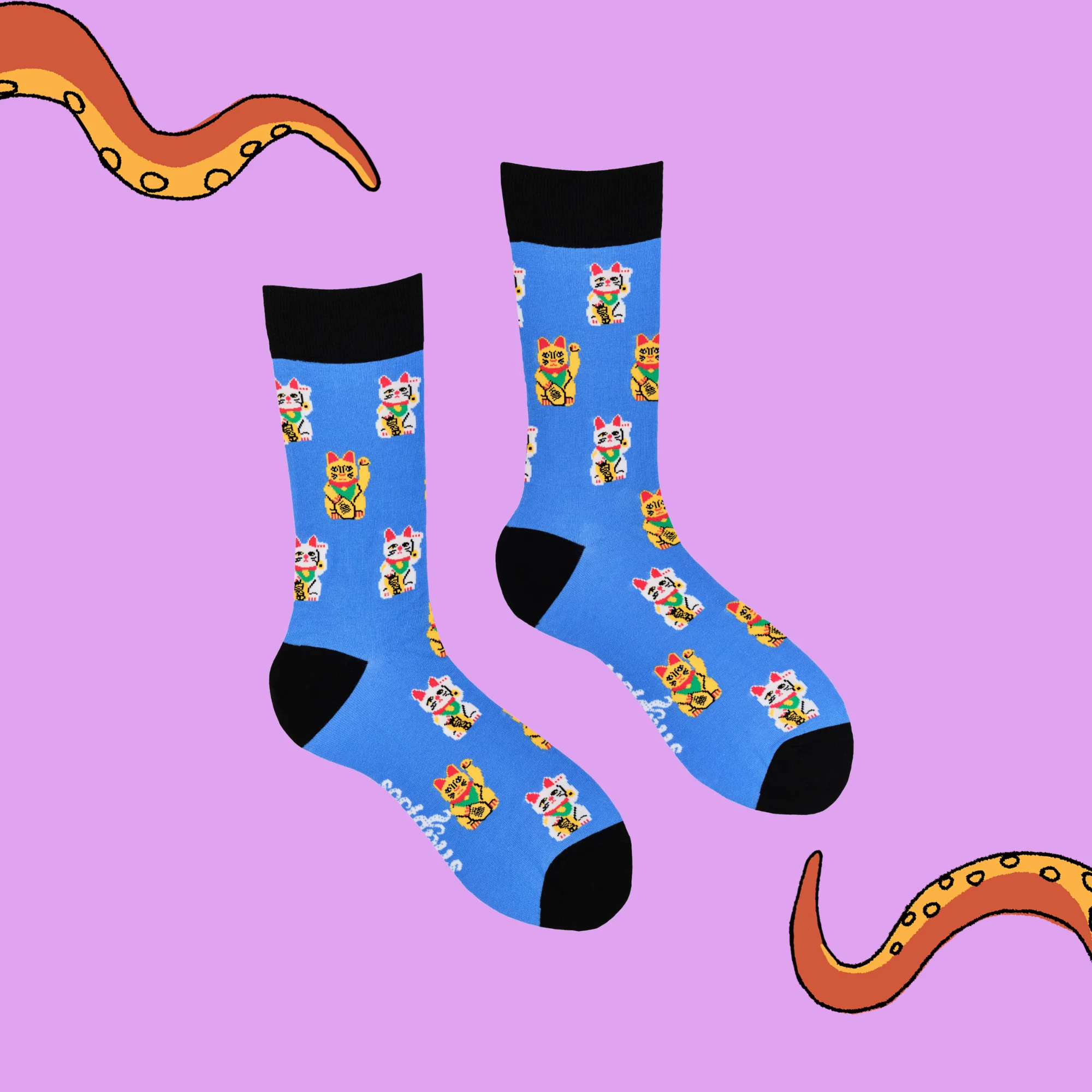 Lucky Cats Socks - Image 3