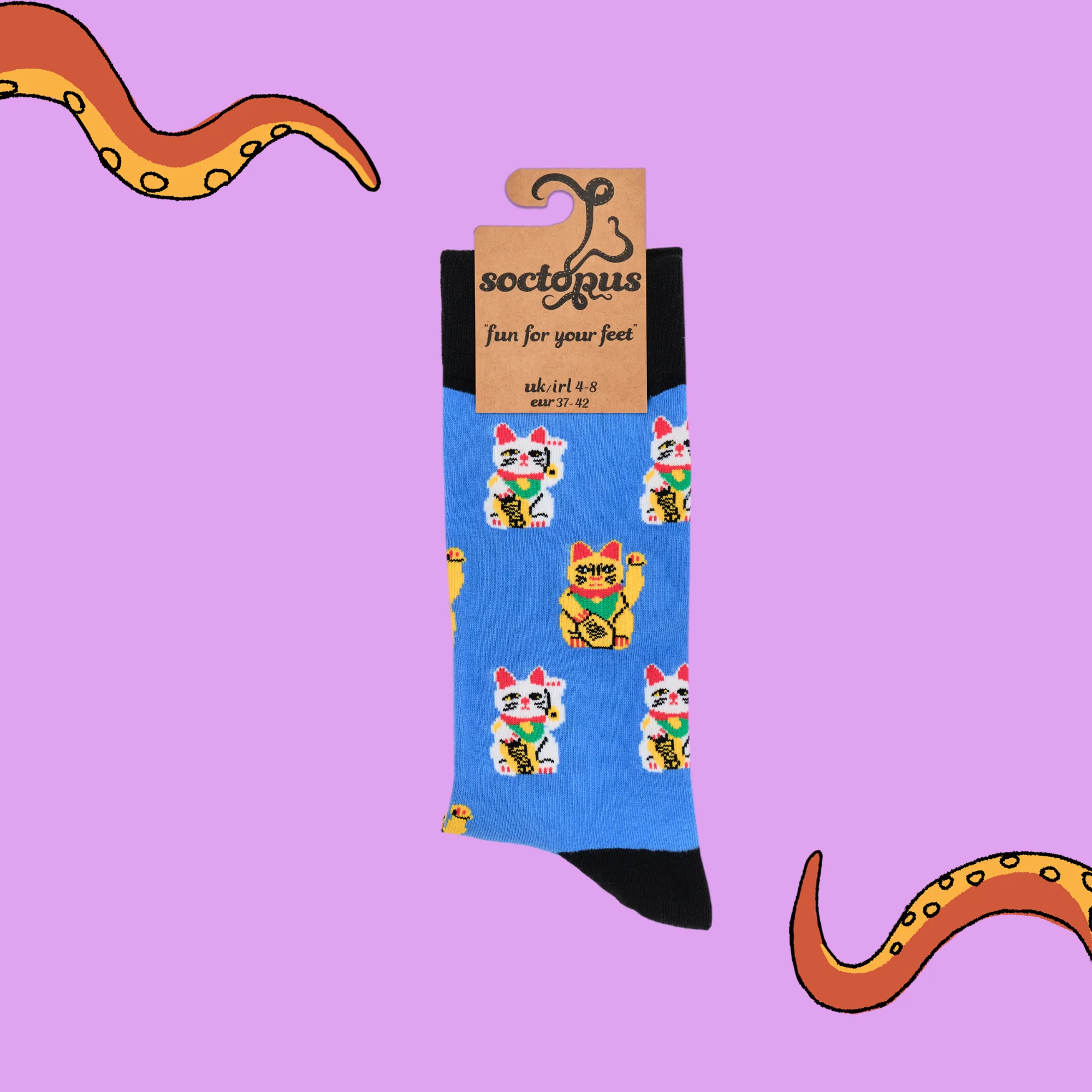 Lucky Cats Socks - Image 4