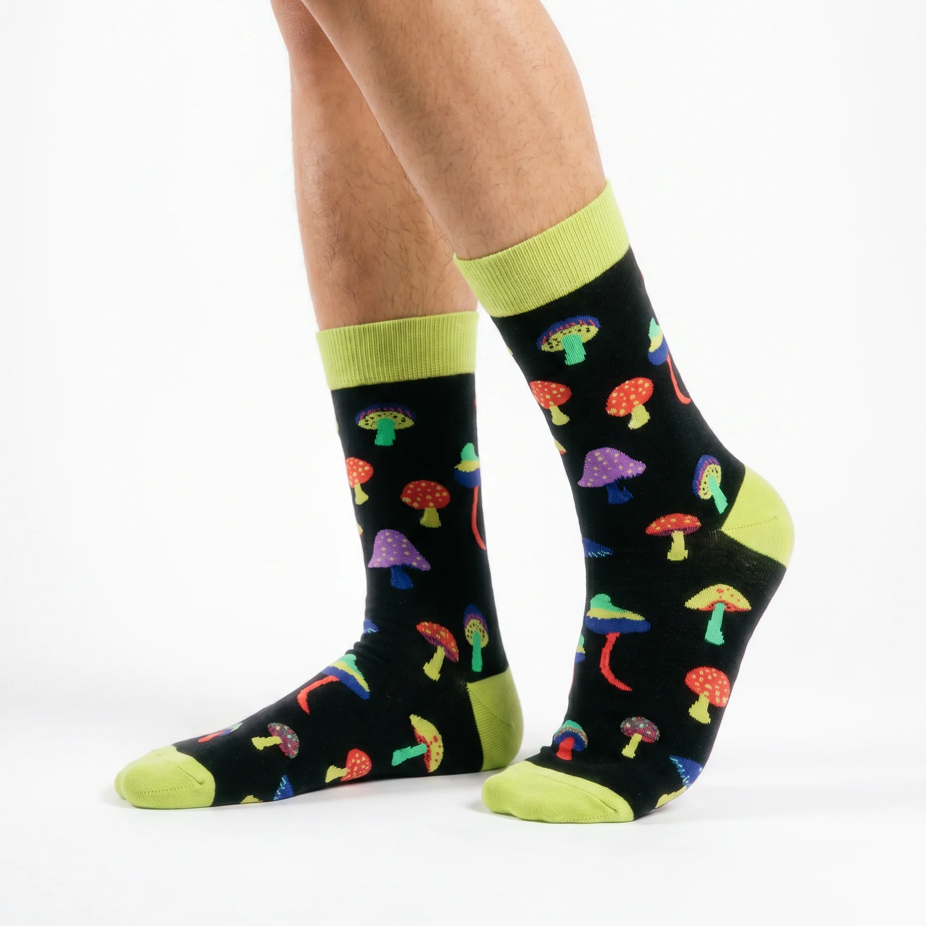 Magic Mushroom Socks - Mushroom Trippin' - Image 3