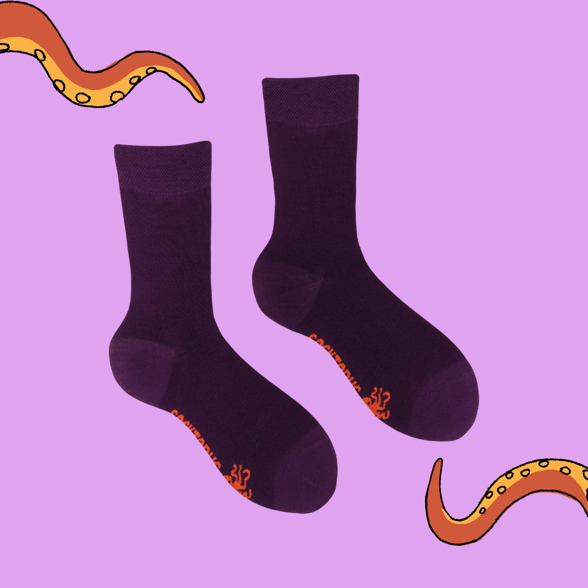 Bamboo Socks - Socktails - Malbec - INDIGO - Image 3