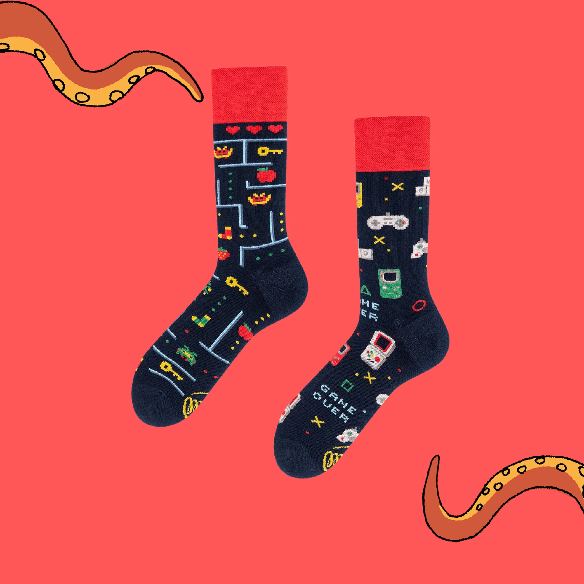 Game Over Mismatched Socks - Image 2