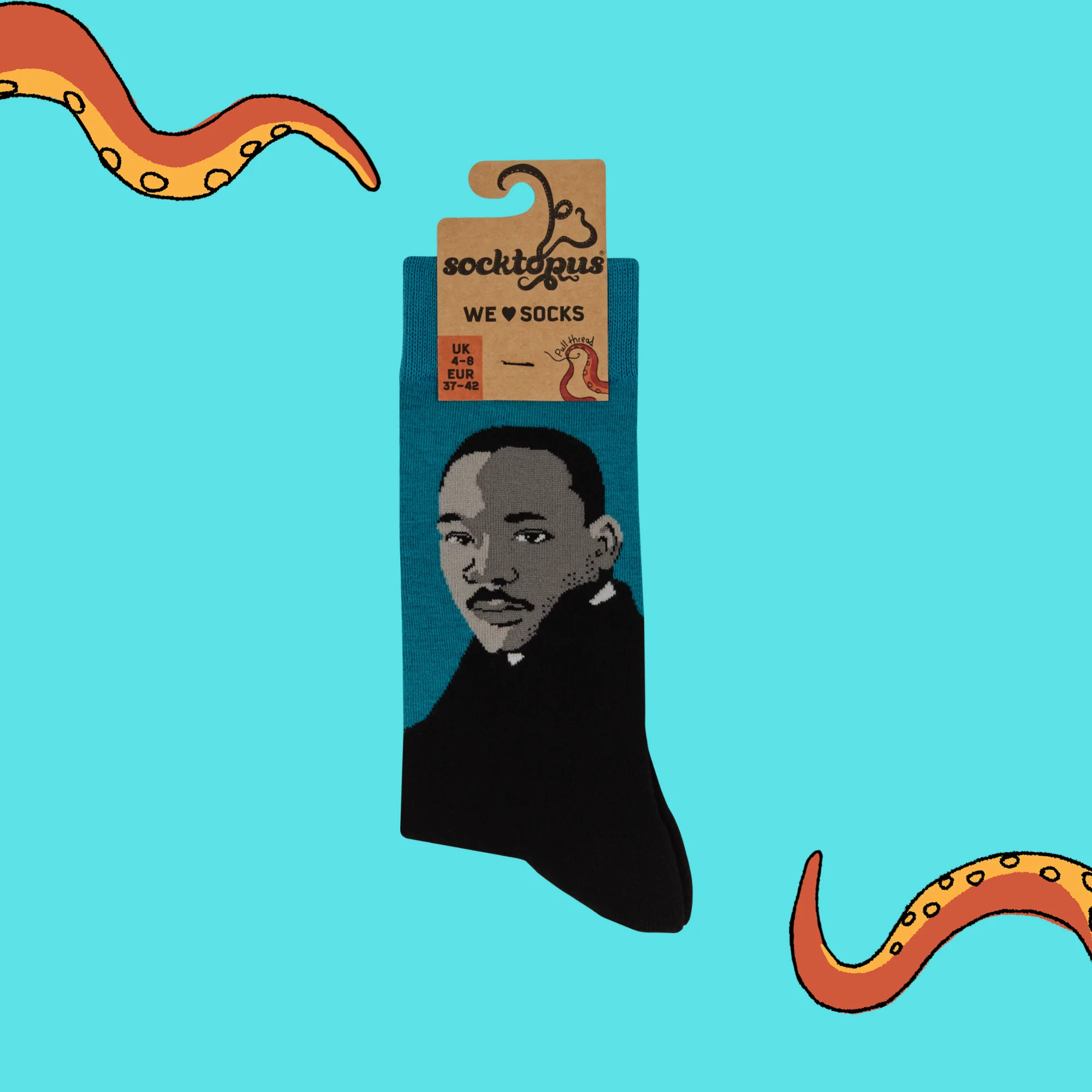 Martin Luther King Socks - Image 4