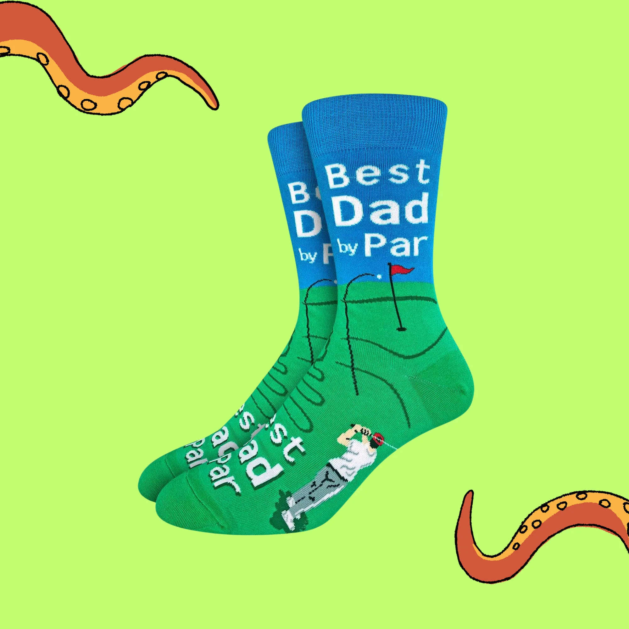 Best Dad By Par Socks - Image 2