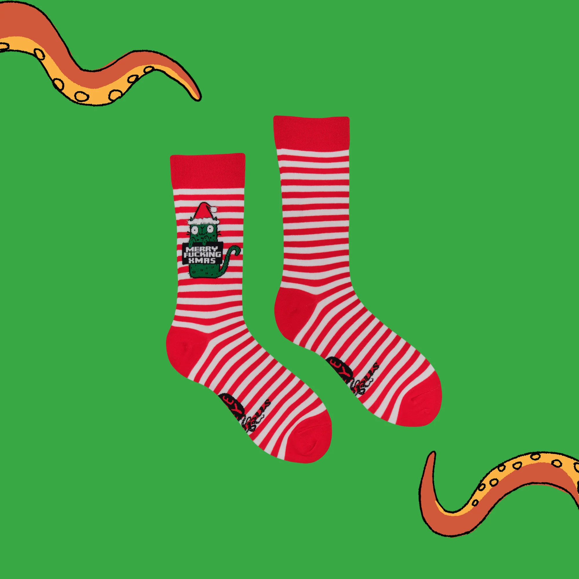Merry F**king XMAS Socks - Socktopus X Katie Abey - Image 3