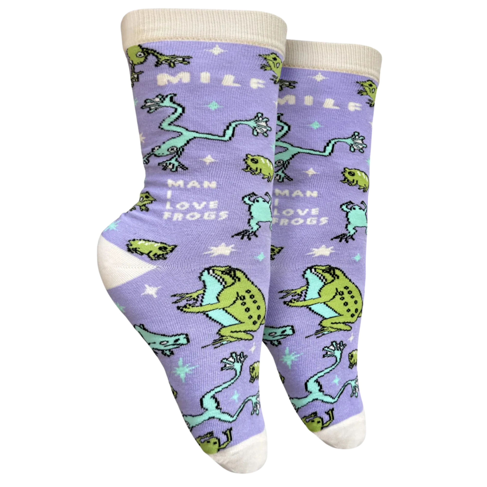 MILF: Man I Love Frogs Socks - Small