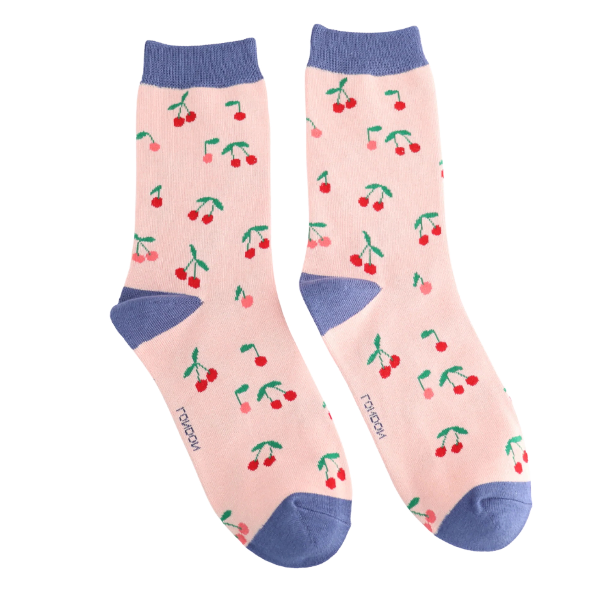 Bamboo Socks - Mini Cherries - Miss Sparrow