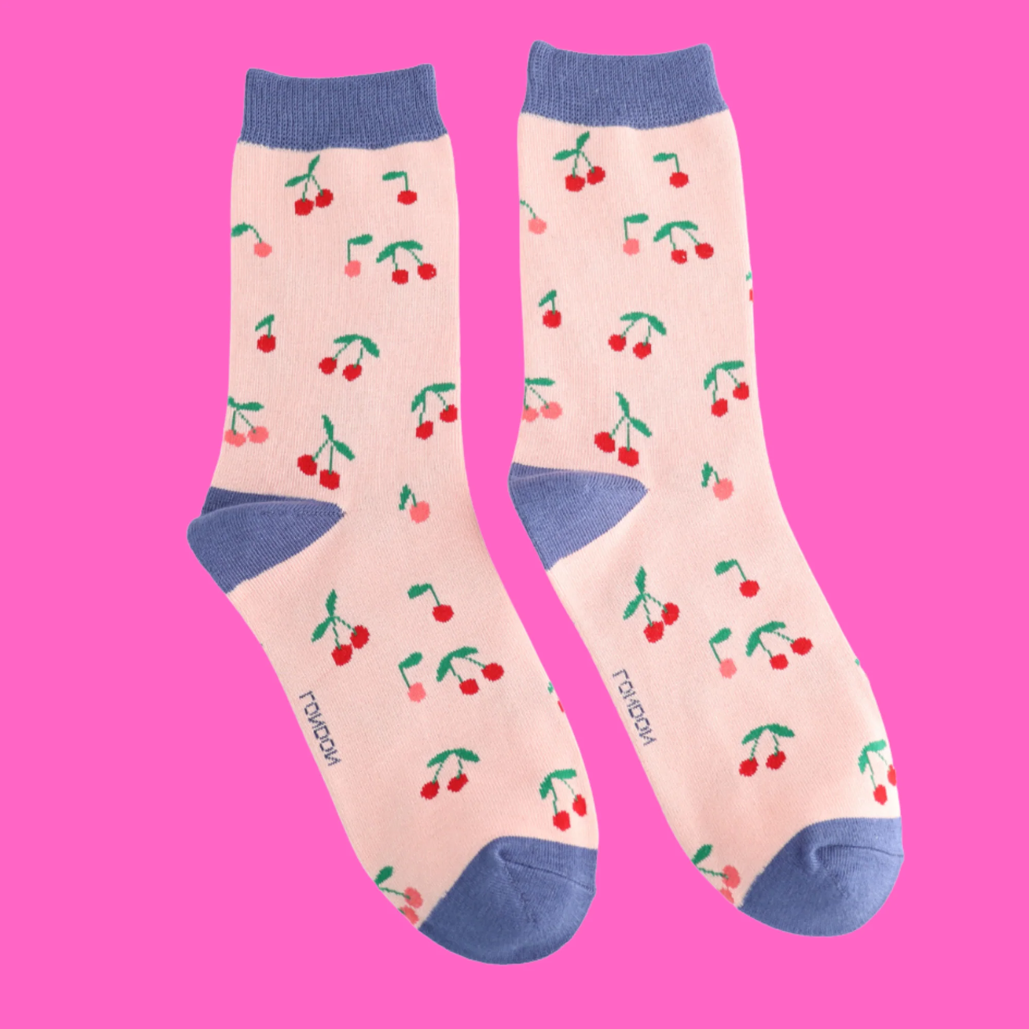 Bamboo Socks - Mini Cherries - Miss Sparrow - Image 2