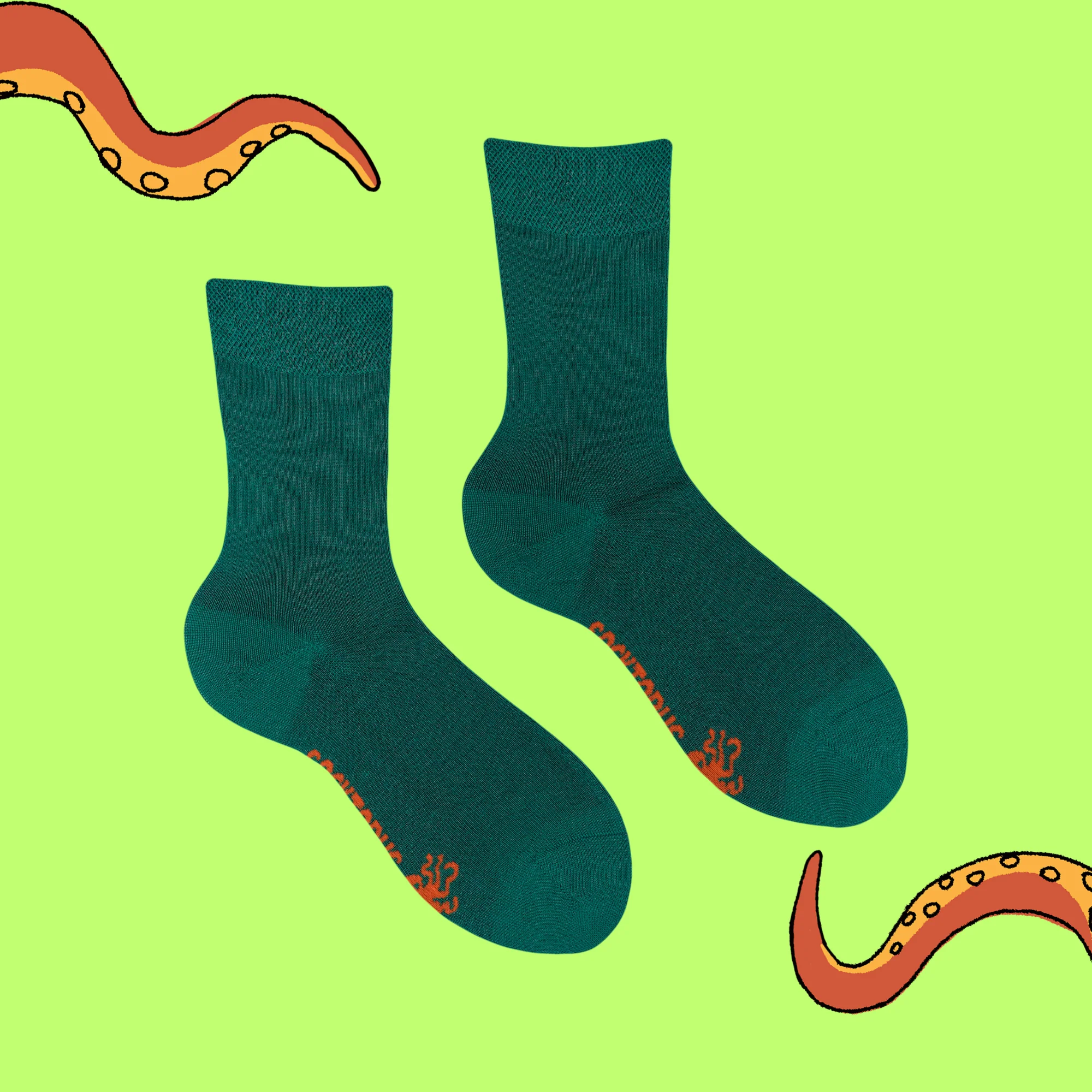 Bamboo Socks - Socktails - Mint Julep - GREEN - Image 3