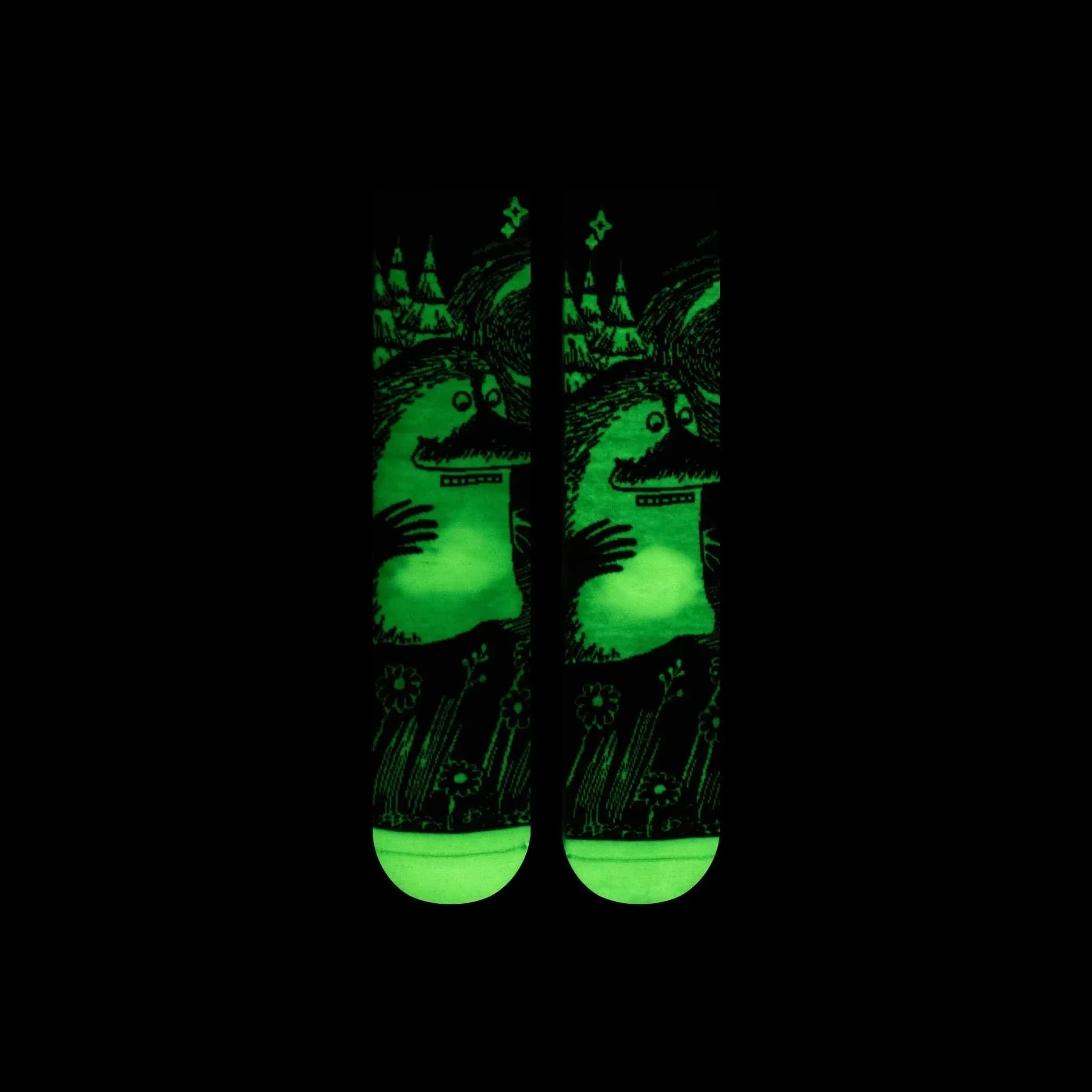 Moomin Groke Glow Socks - Image 2