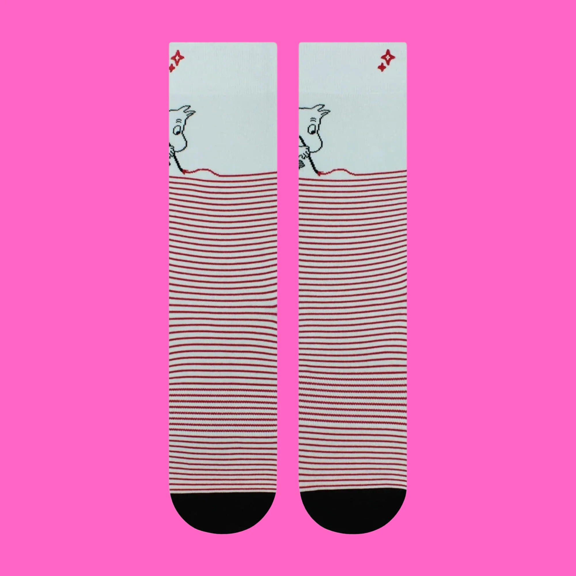 Moomin Paint Stripe Socks - Image 2