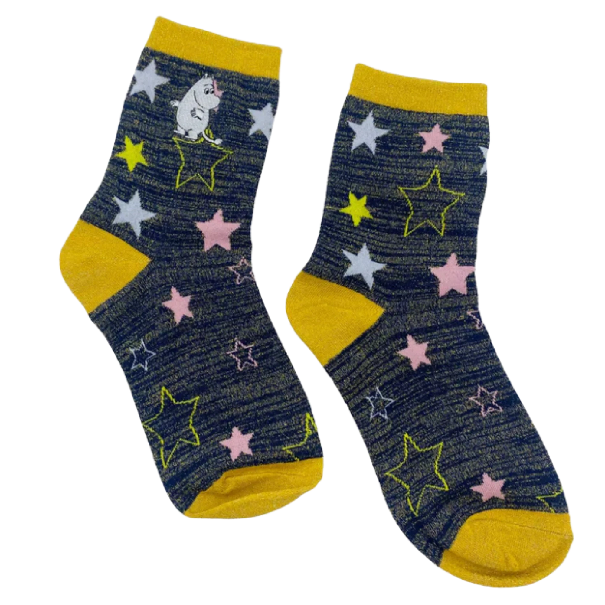 Moomin Star Glitter Socks