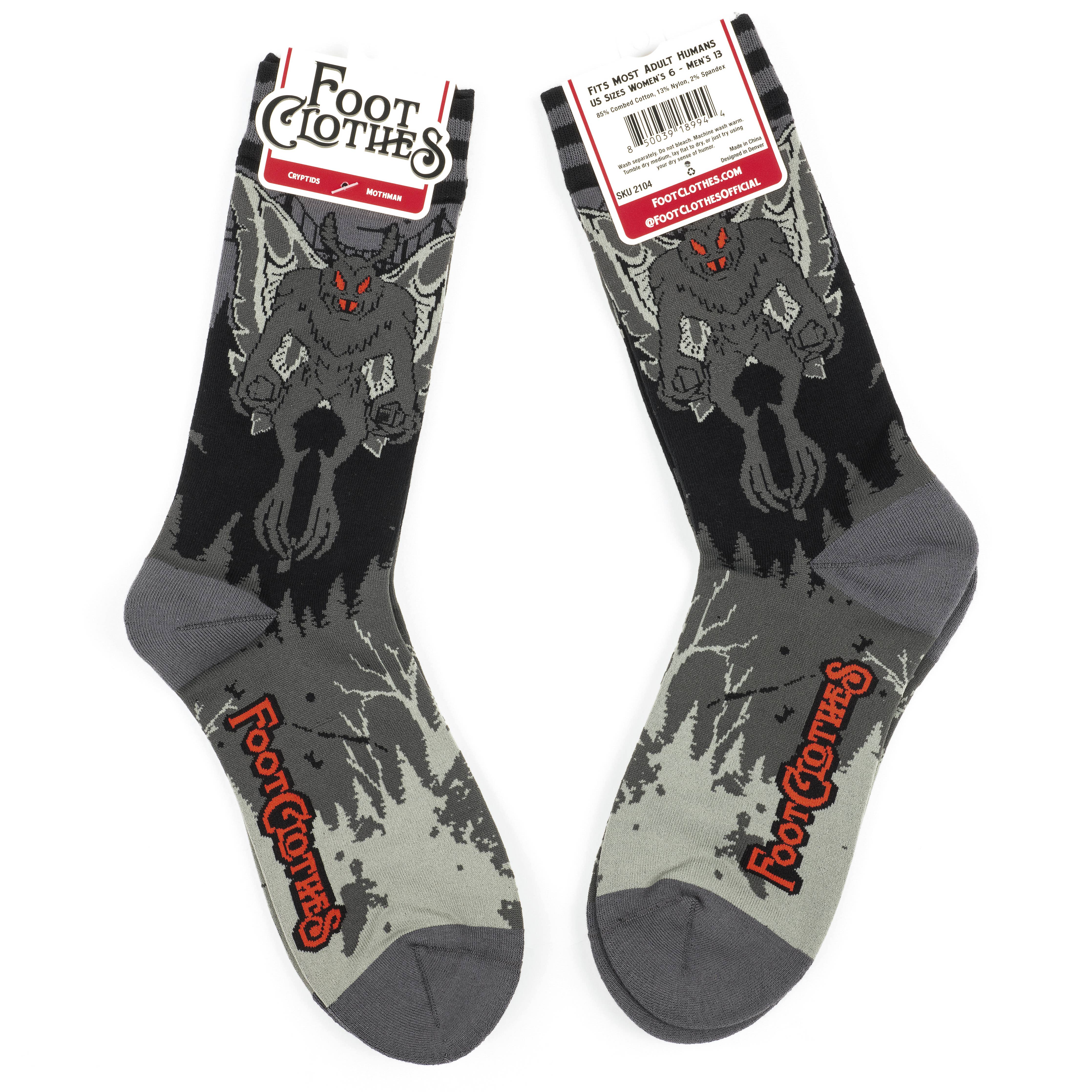 Mothman Crew Socks - Image 4