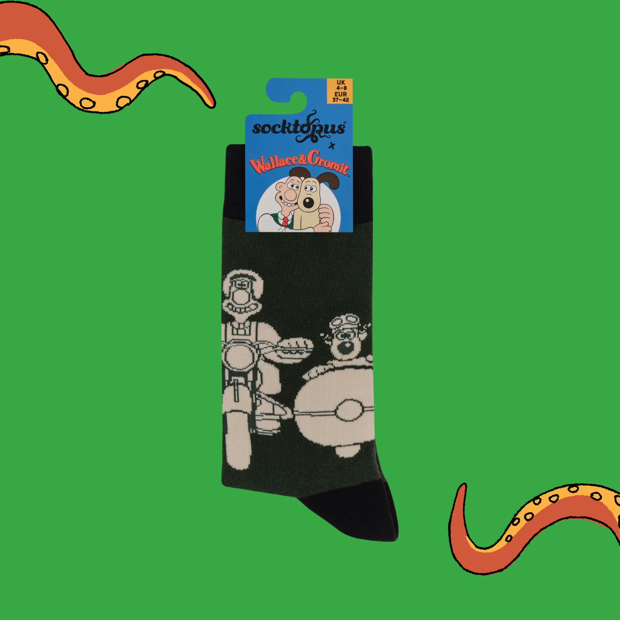 Motorbike Socks - Socktopus X Wallace & Gromit - Image 6