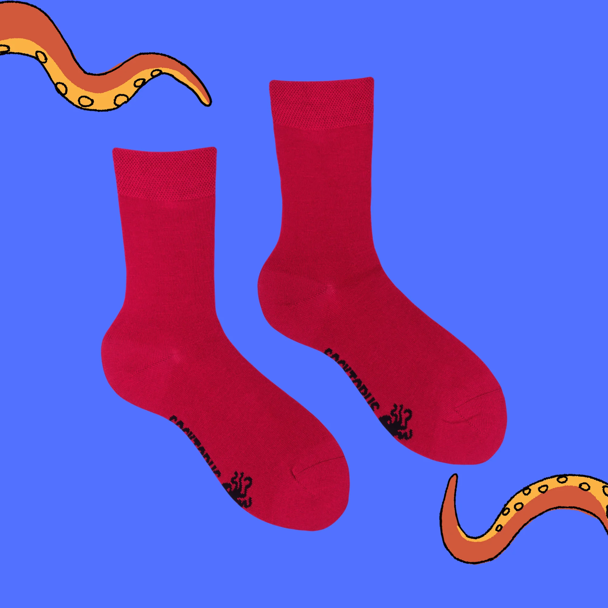 Bamboo Socks - Socktails - Negroni - RASPBERRY - Image 3