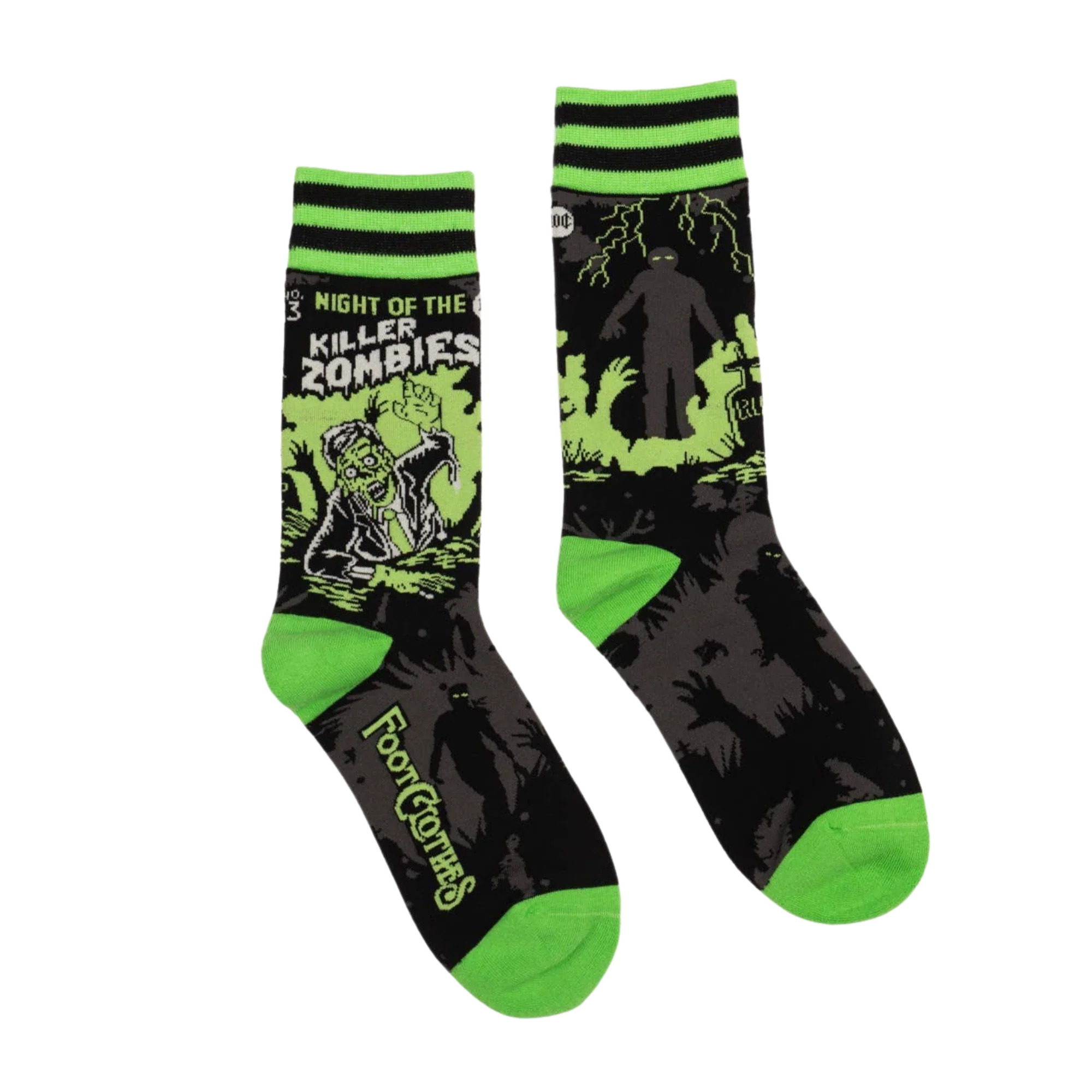 Night of the Killer Zombies Socks