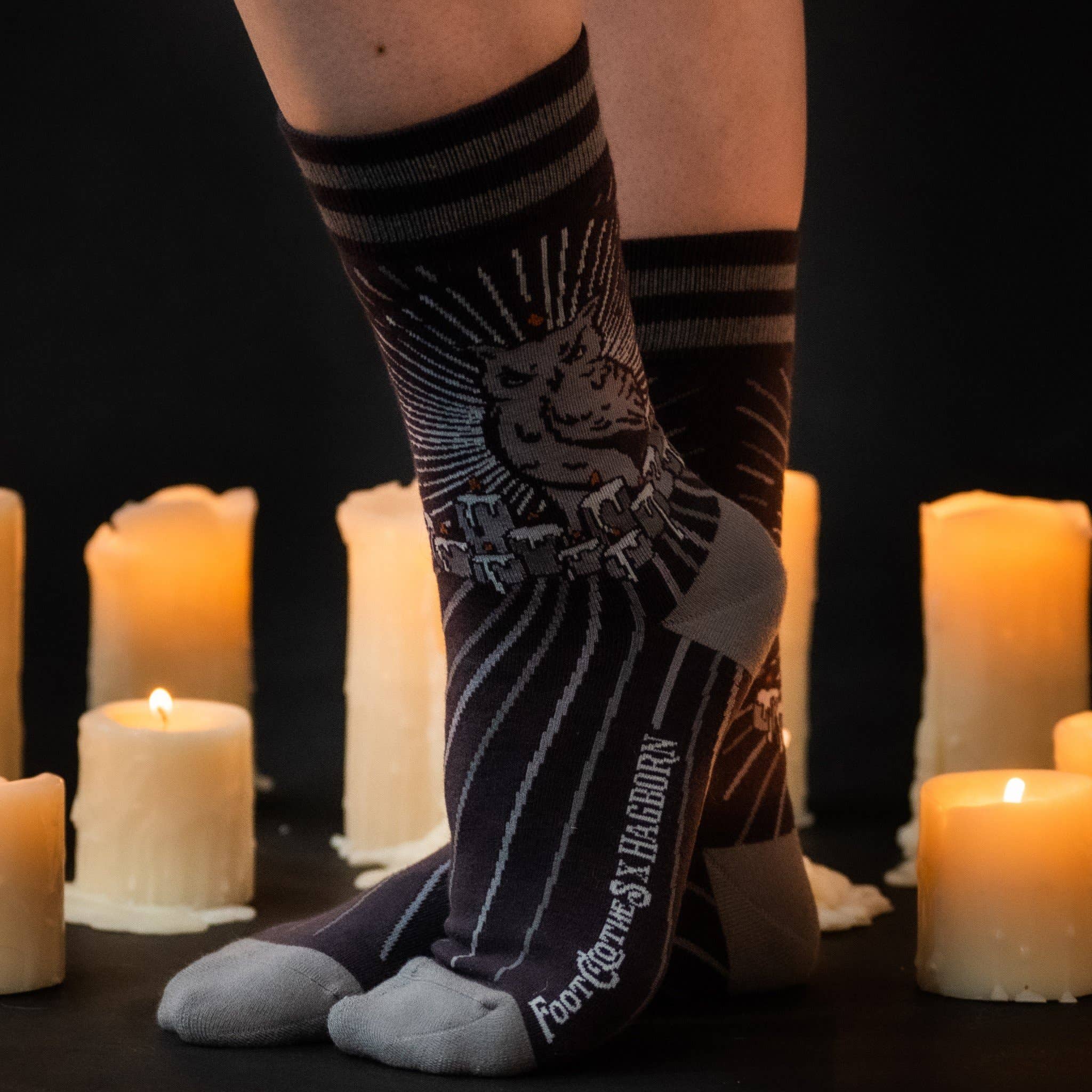 Night Owl FootClothes x Hagborn Socks - Image 4