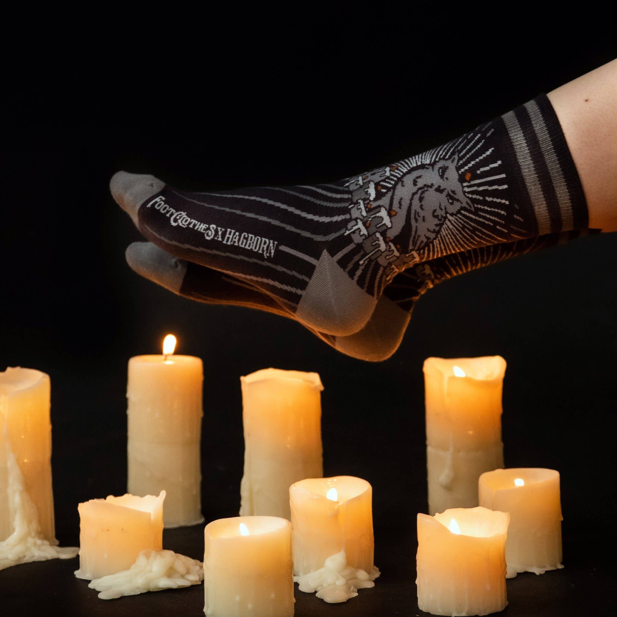 Night Owl FootClothes x Hagborn Socks - Image 5