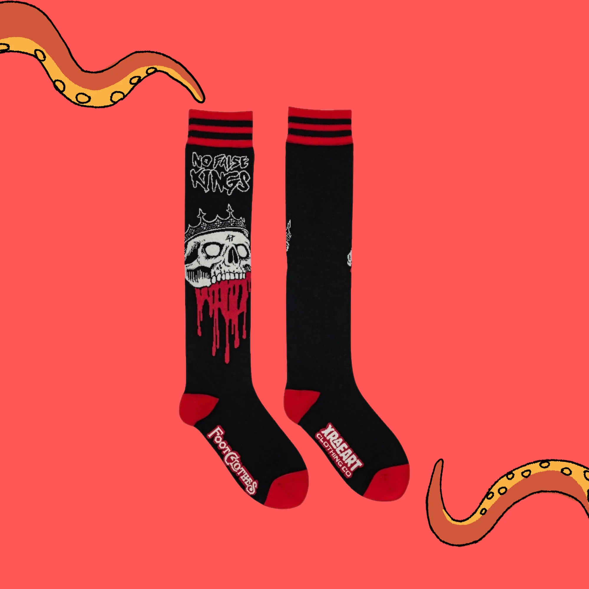 No False Kings No Idol Gods Knee High Socks - Footclothes - Image 2