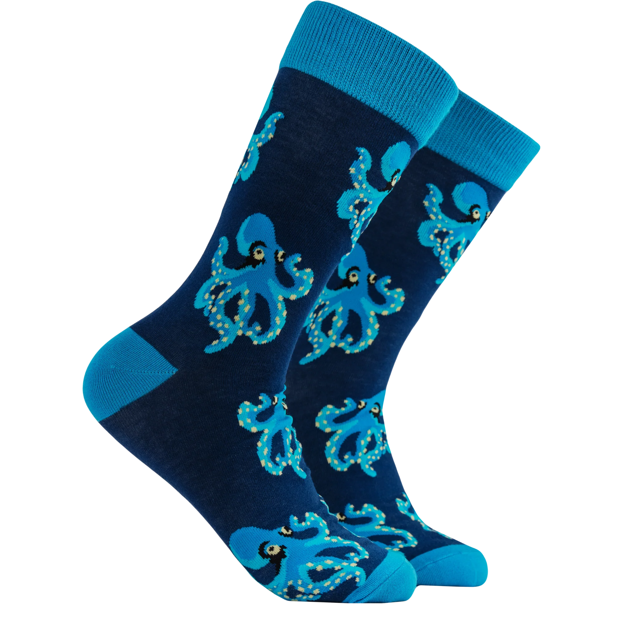 Bamboo Socks - Octopus - Octoblue
