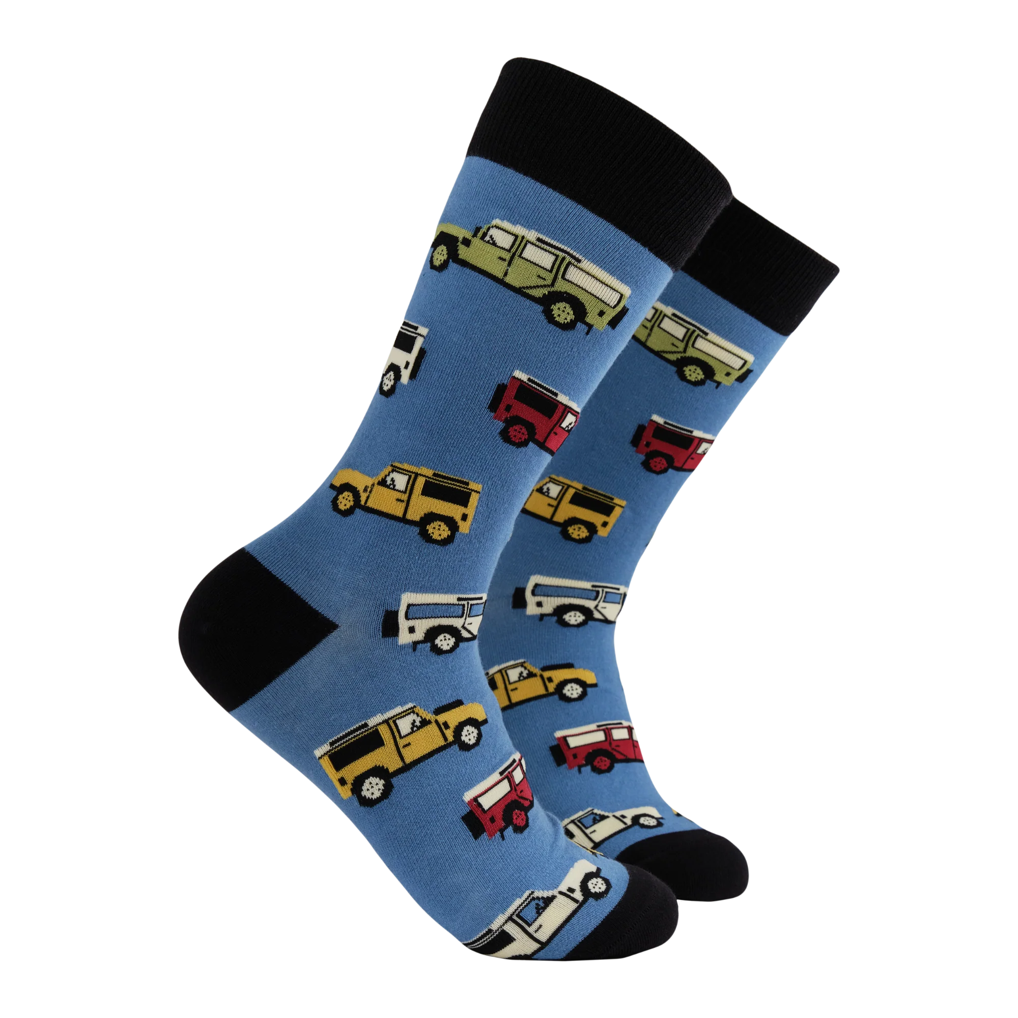 Bamboo Socks - Vintage Car Socks - Off Roader - Image 3