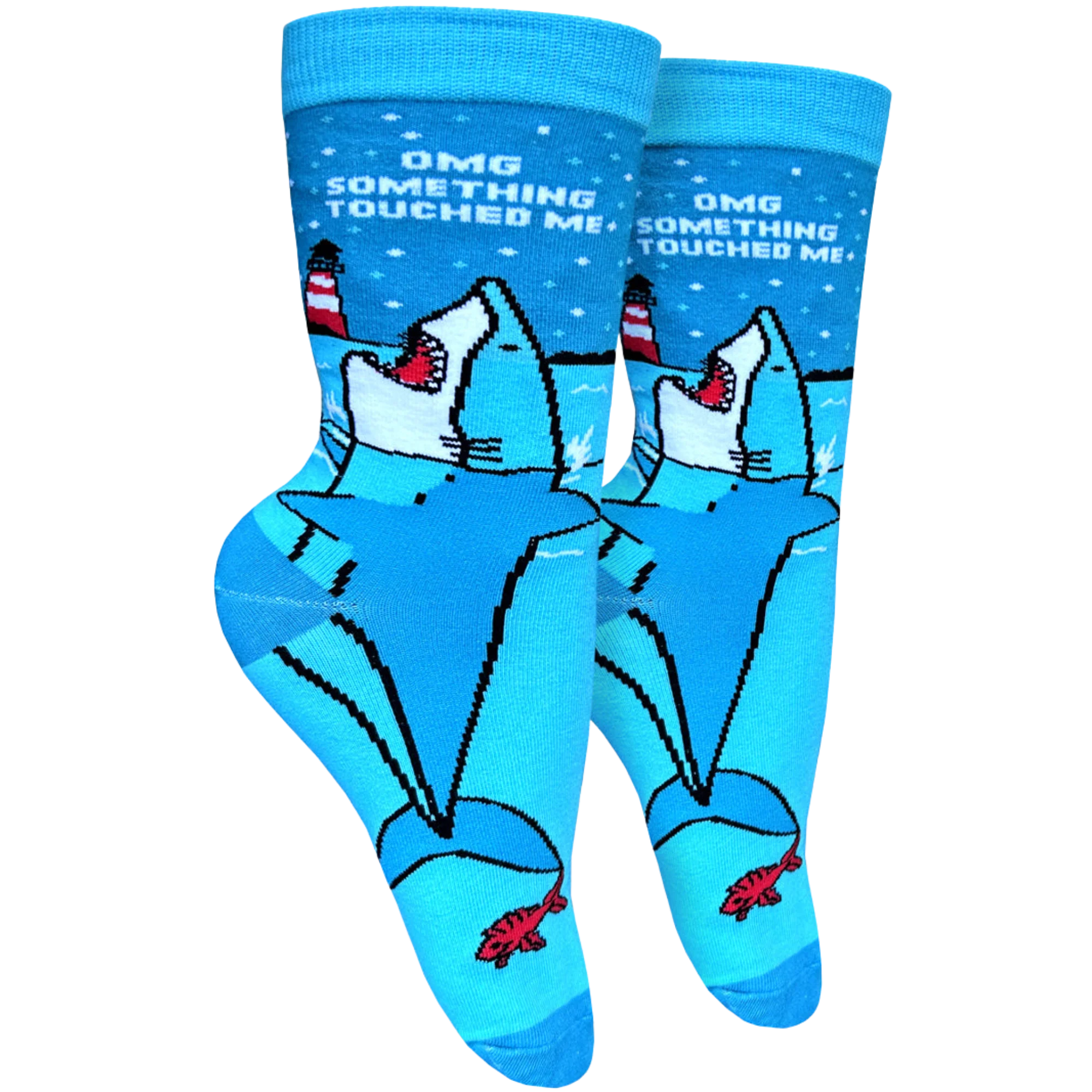 OMG Something Touched Me Socks - Small