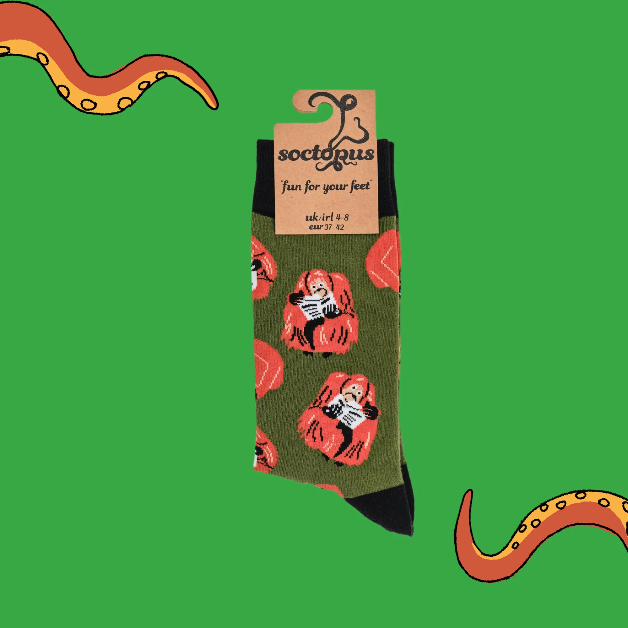 Orangutan IQ Socks - Image 4