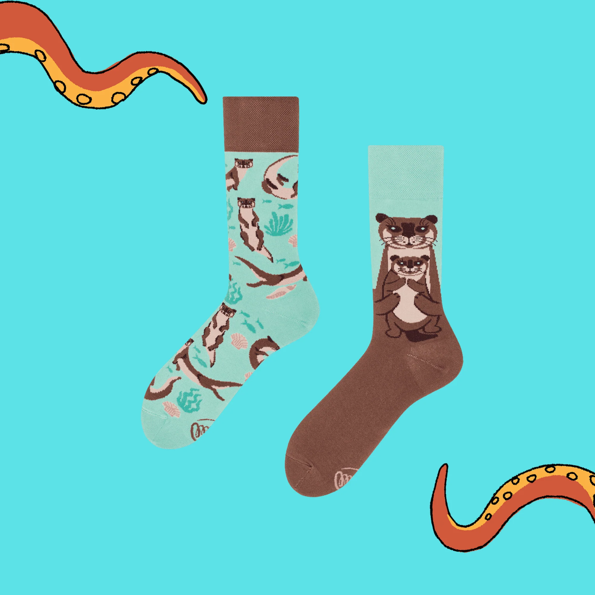 Otter Stories Mismatched Socks - Image 2