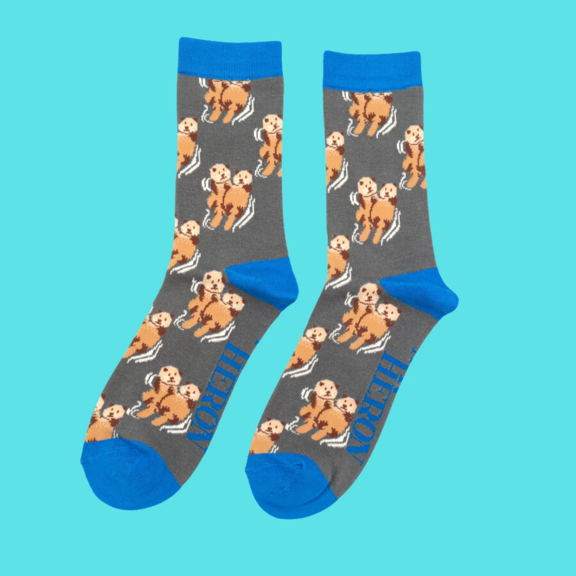 Otters Bamboo Socks - Miss Sparrow - Image 10