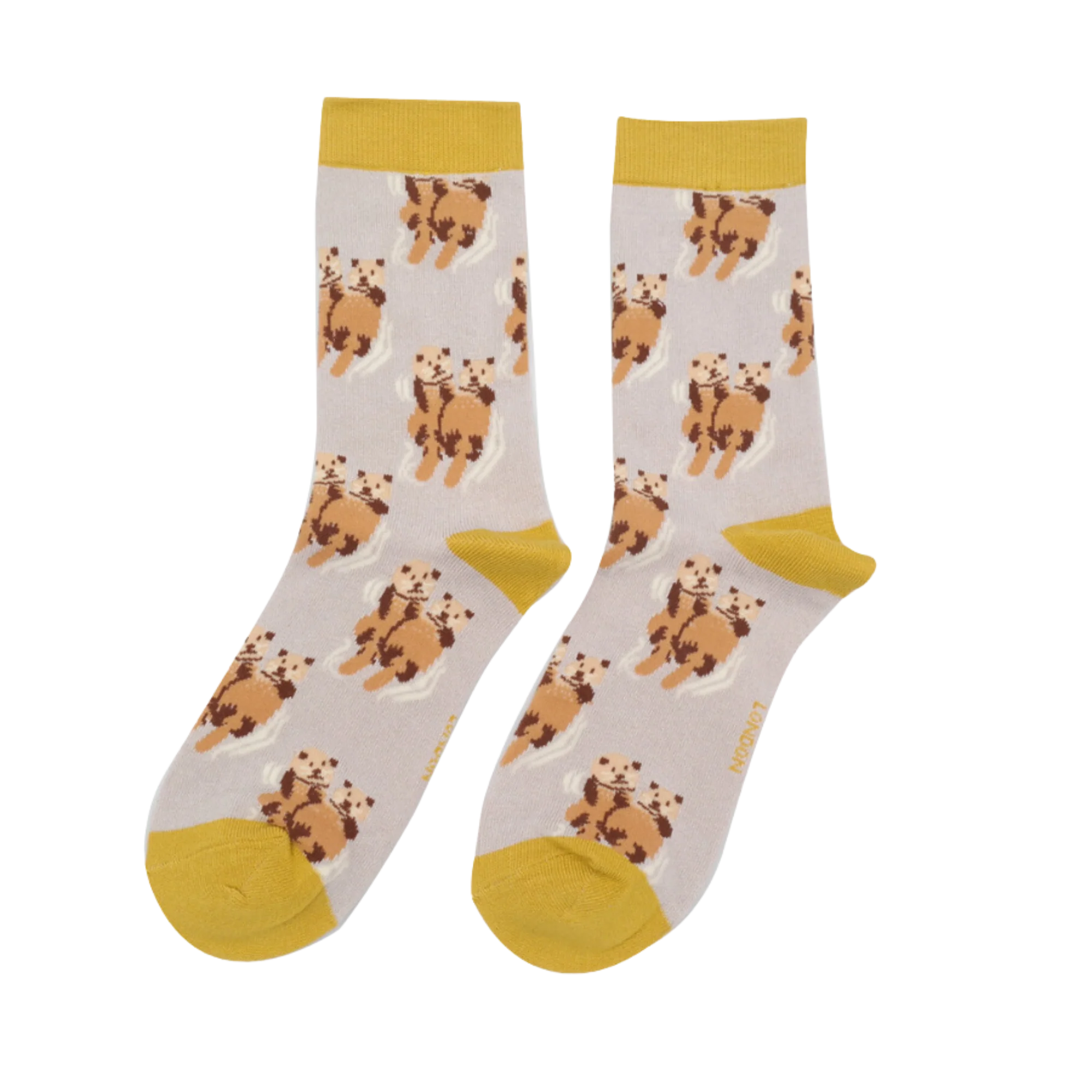 Otters Bamboo Socks - Miss Sparrow - Image 3