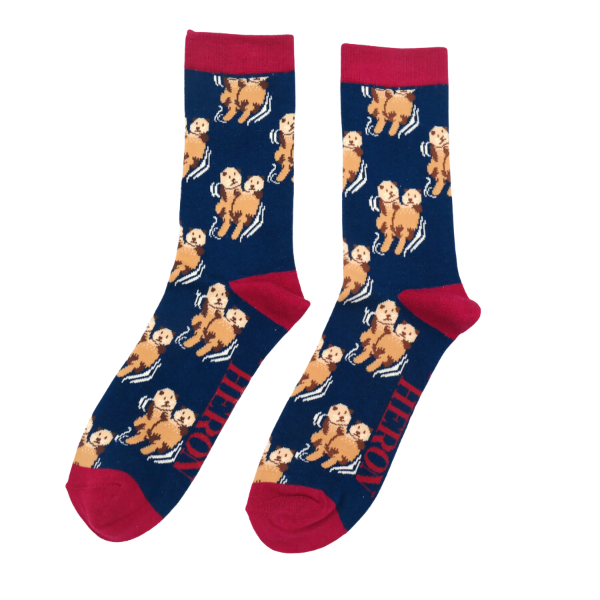 Otters Bamboo Socks - Miss Sparrow - Image 4