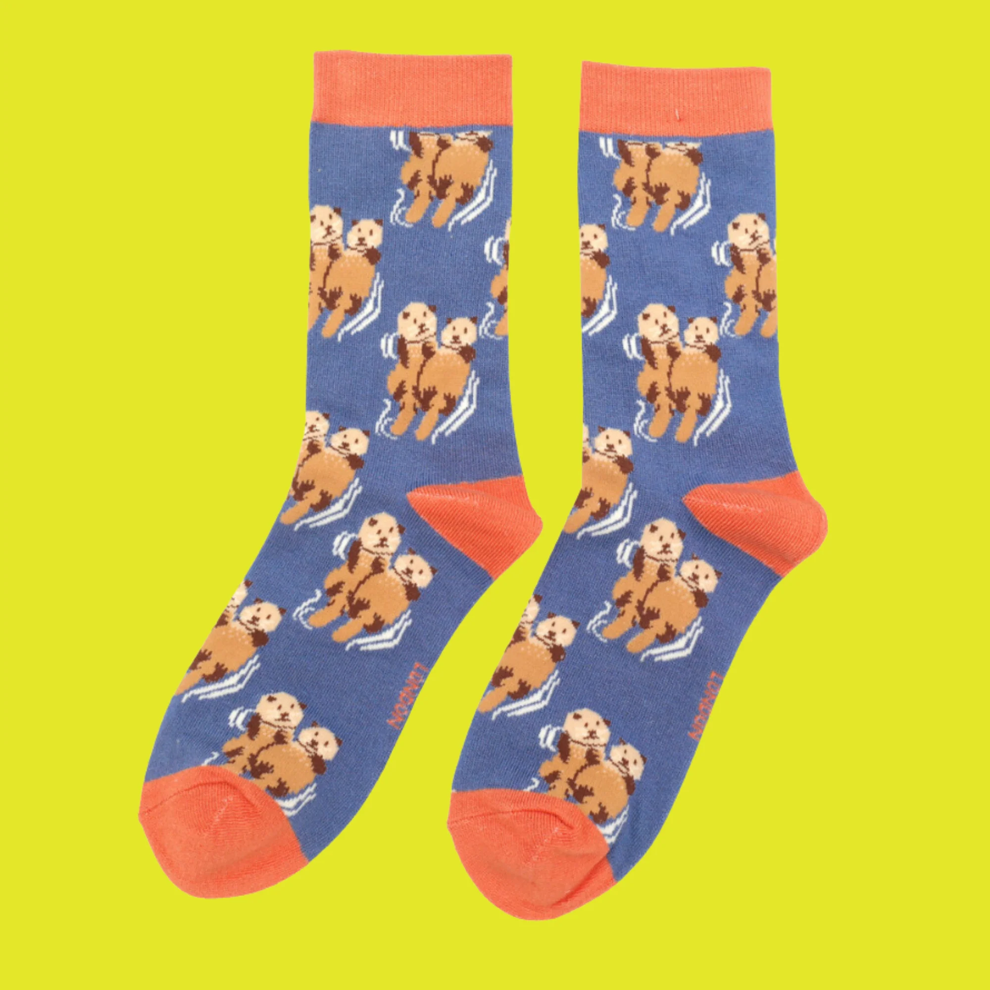 Otters Bamboo Socks - Miss Sparrow - Image 7