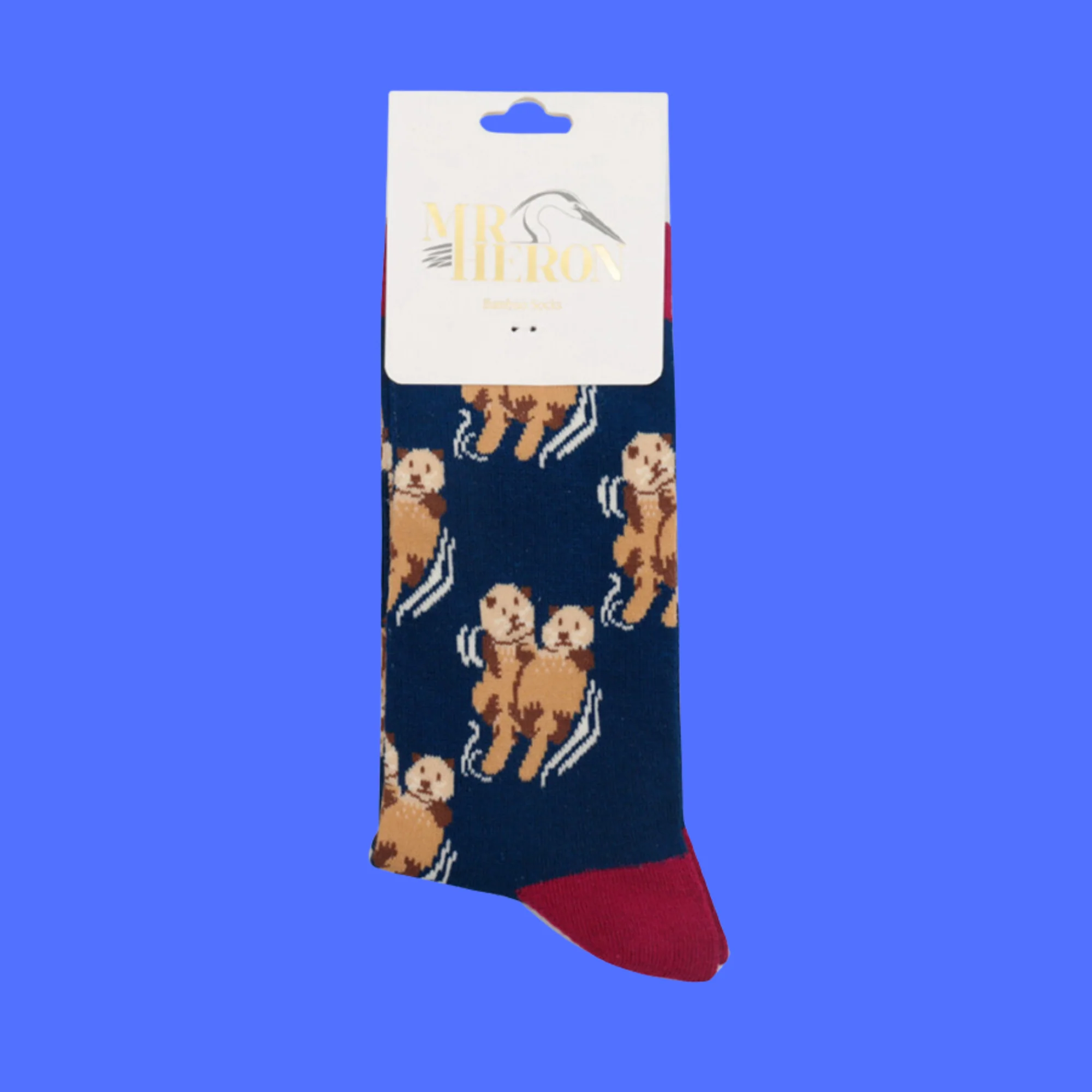 Otters Bamboo Socks - Miss Sparrow - Image 9