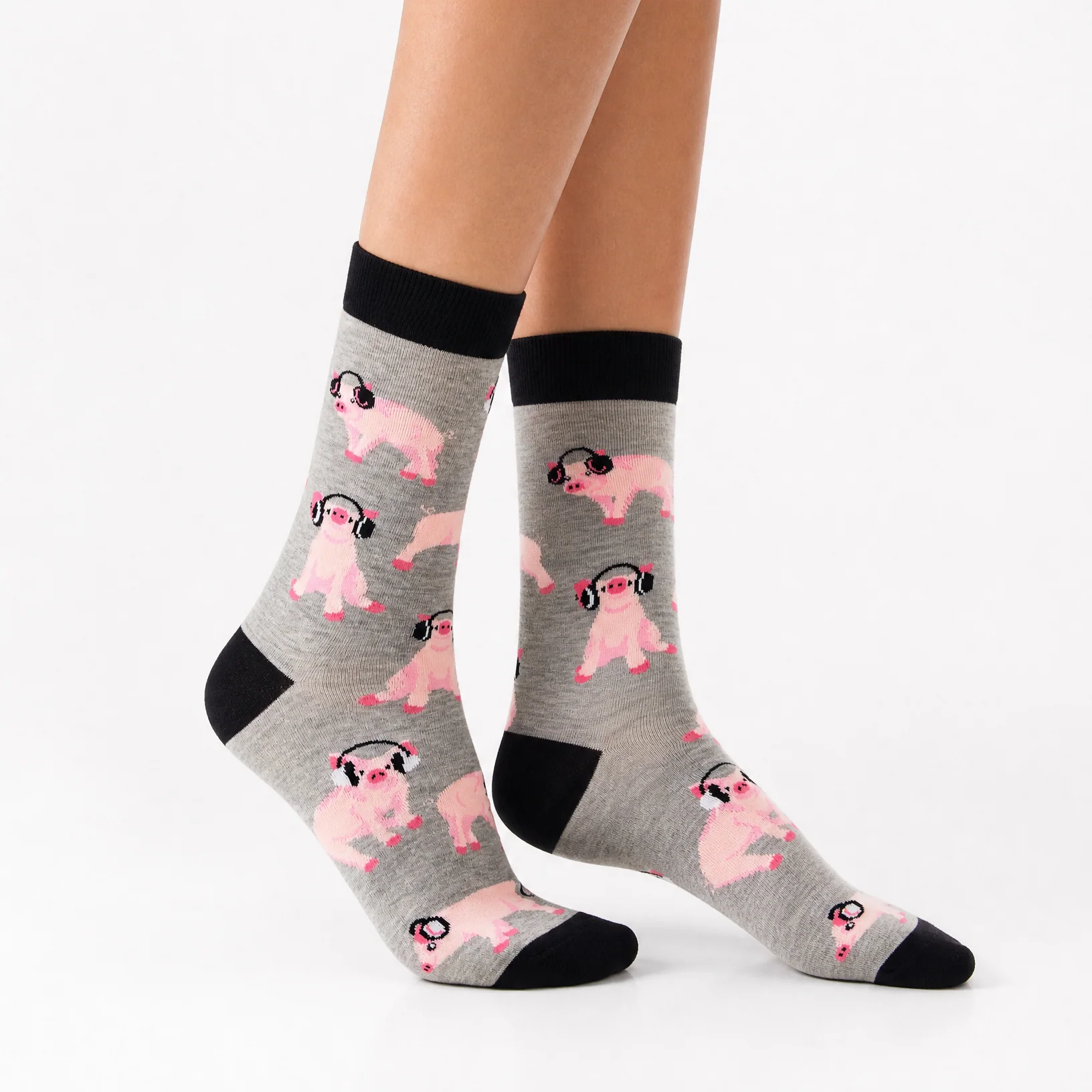 Pig Socks - Pigs in Headphones - Image 10