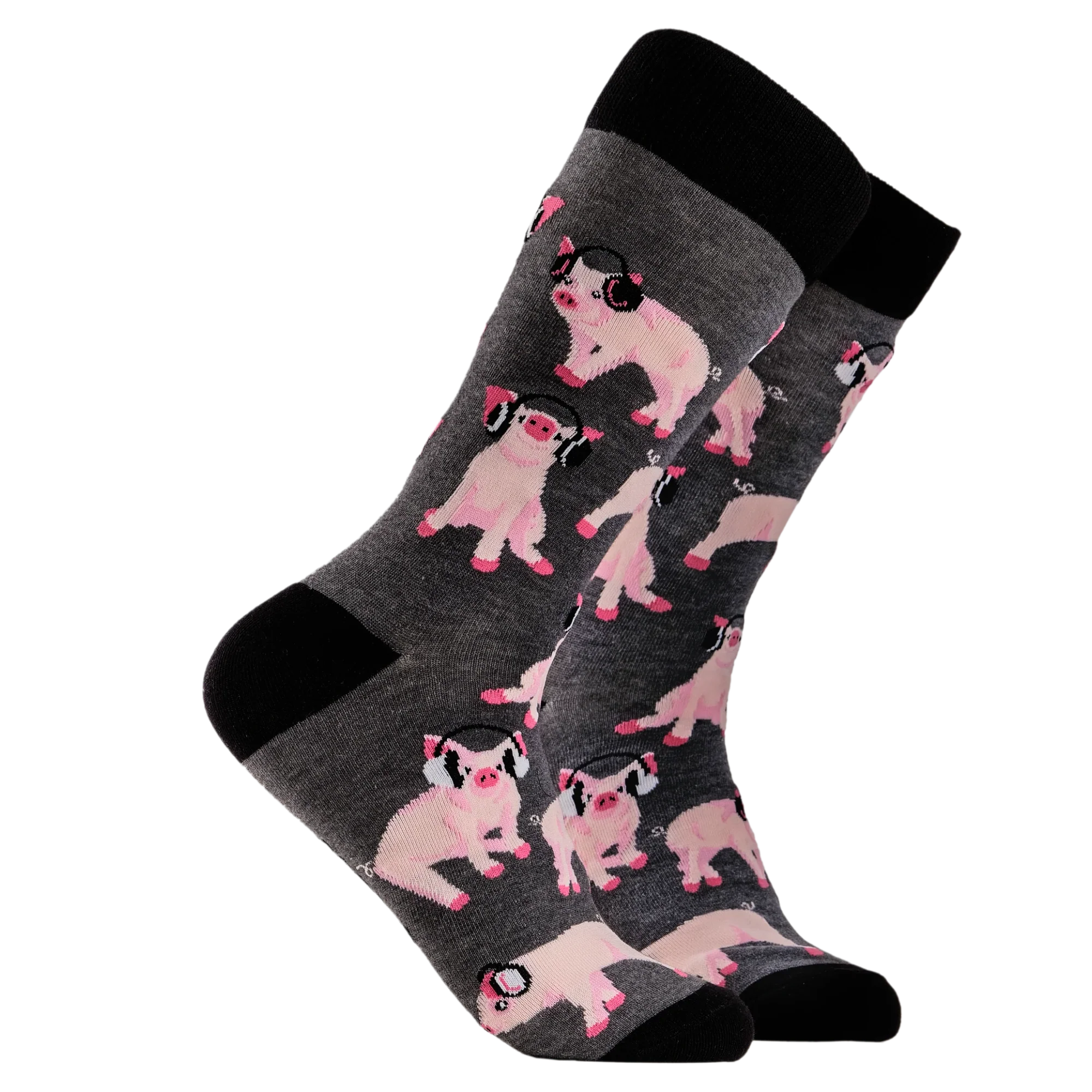 Pig Socks - Pigs in Headphones - Image 3
