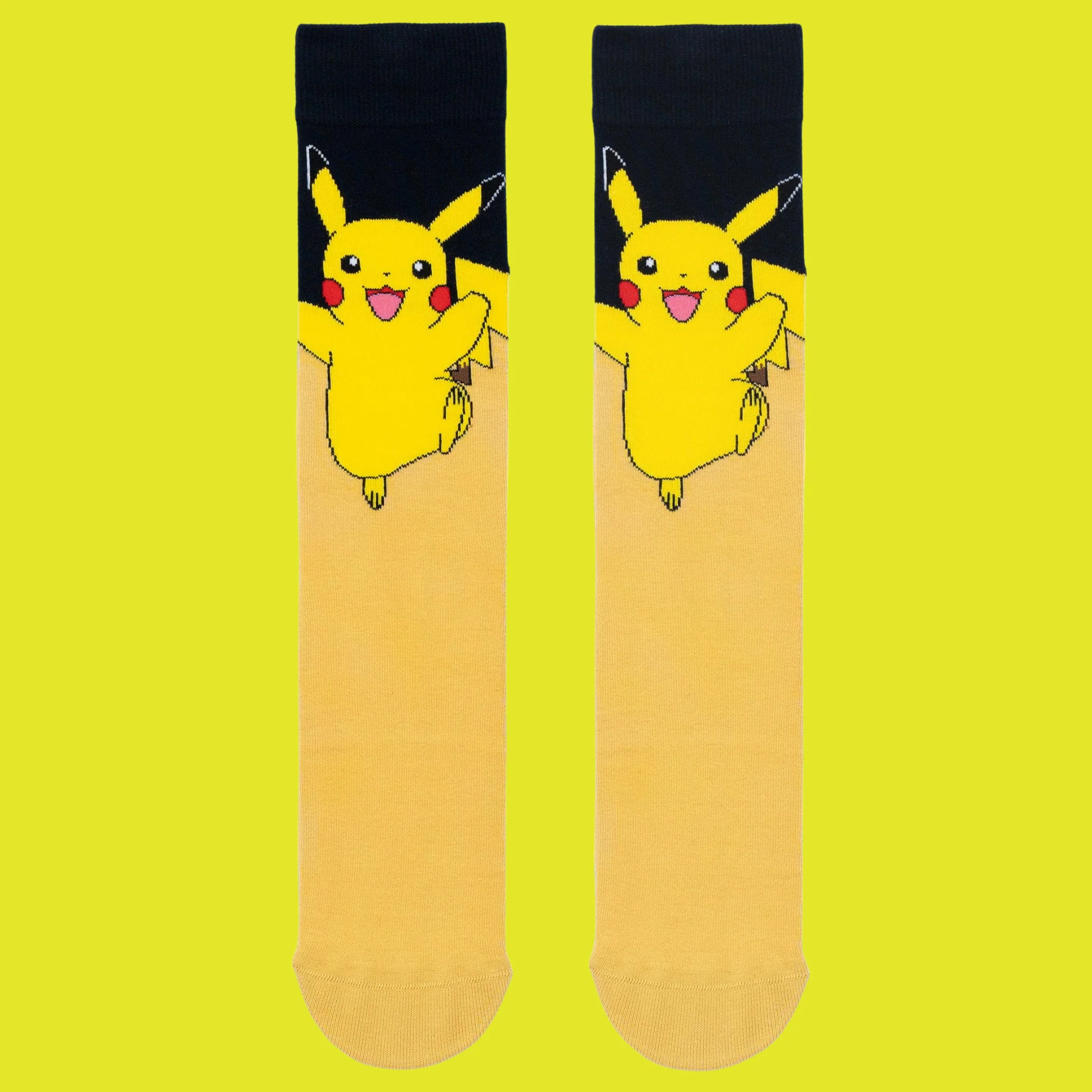 Pikachu Pokémon Adult Navy Socks - Image 2