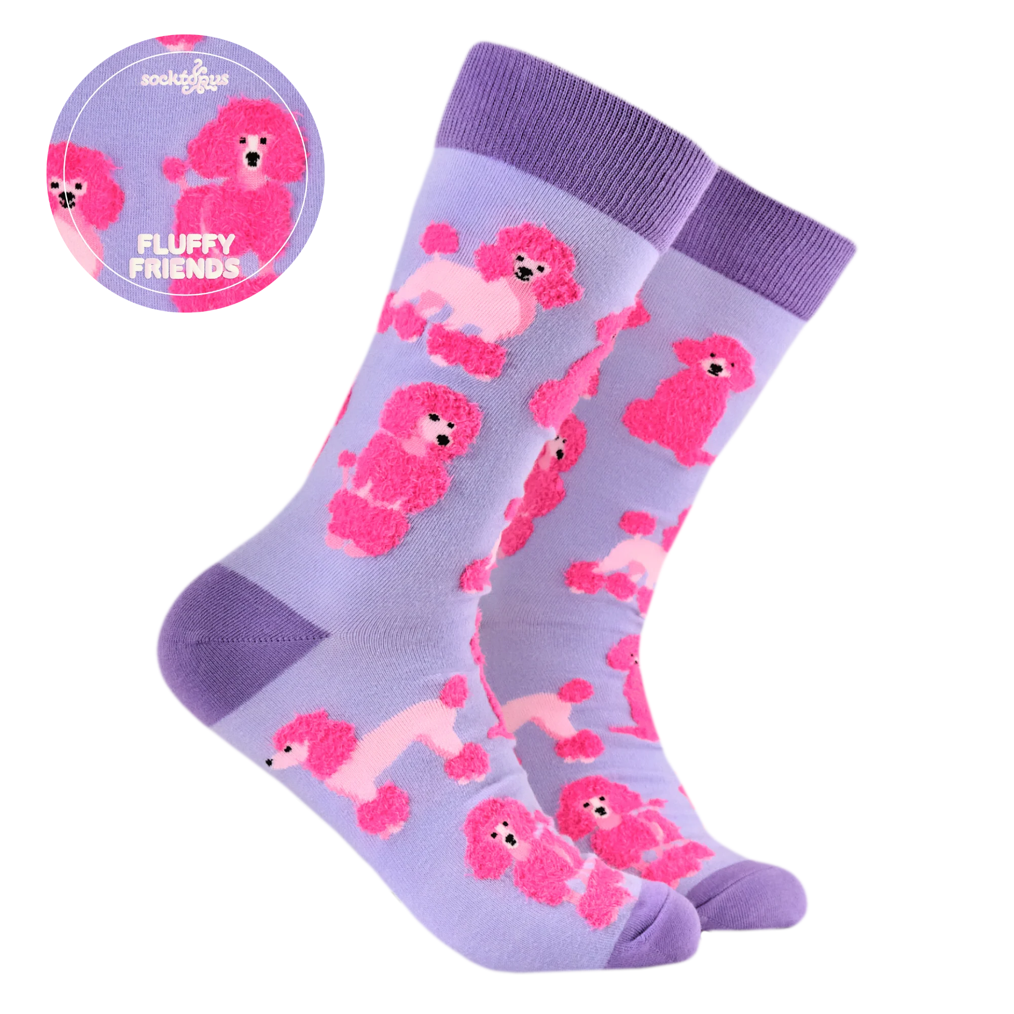 Fluffy Poodles Socks