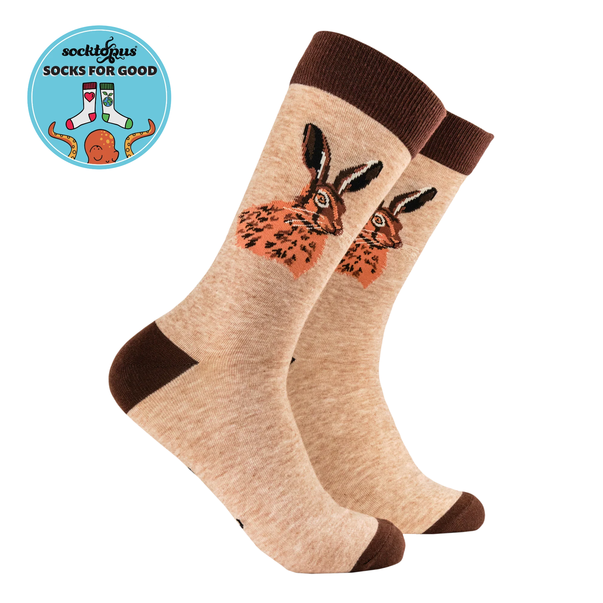 Hare Socks - Socktopus X Robert E. Fuller