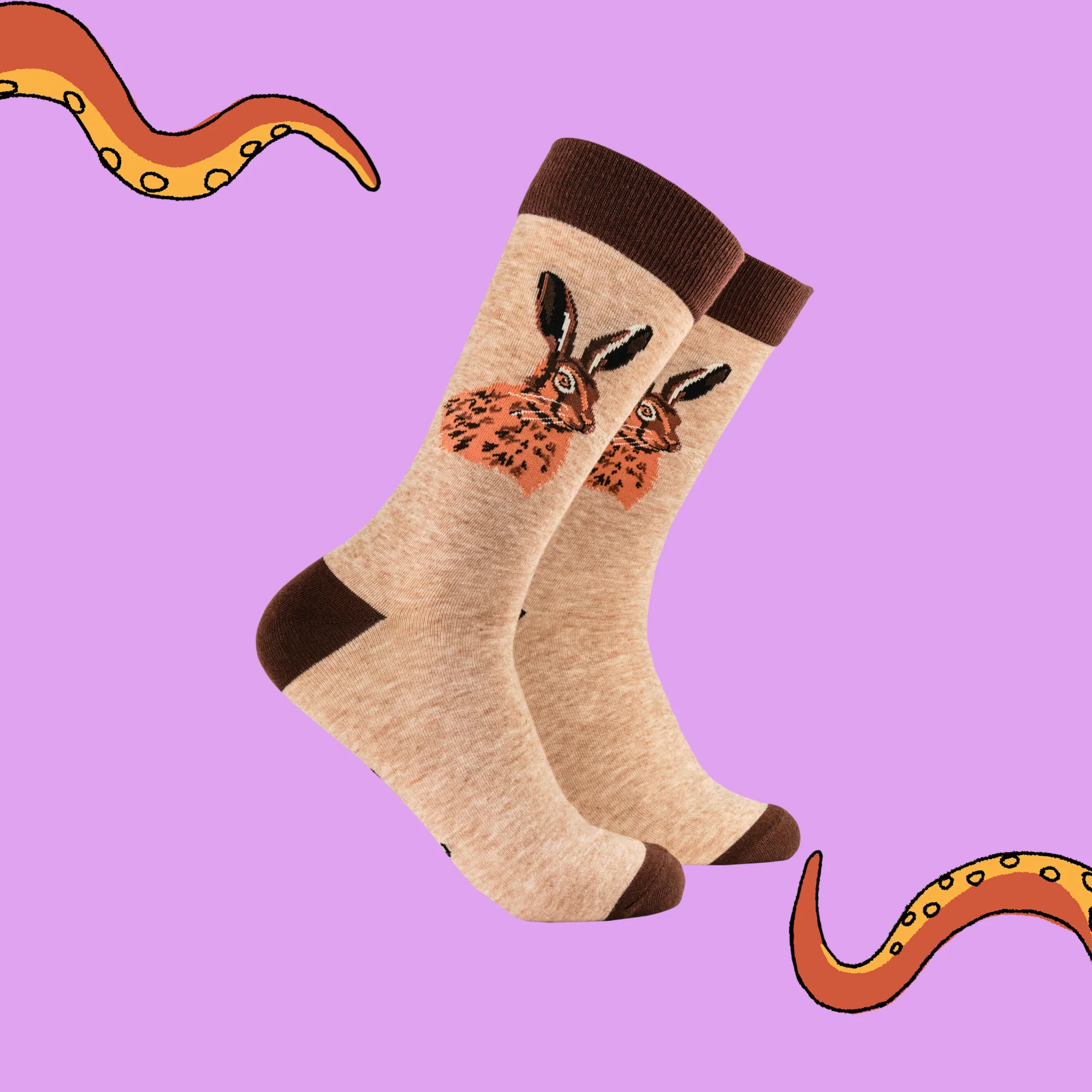 Hare Socks - Socktopus X Robert E. Fuller - Image 2