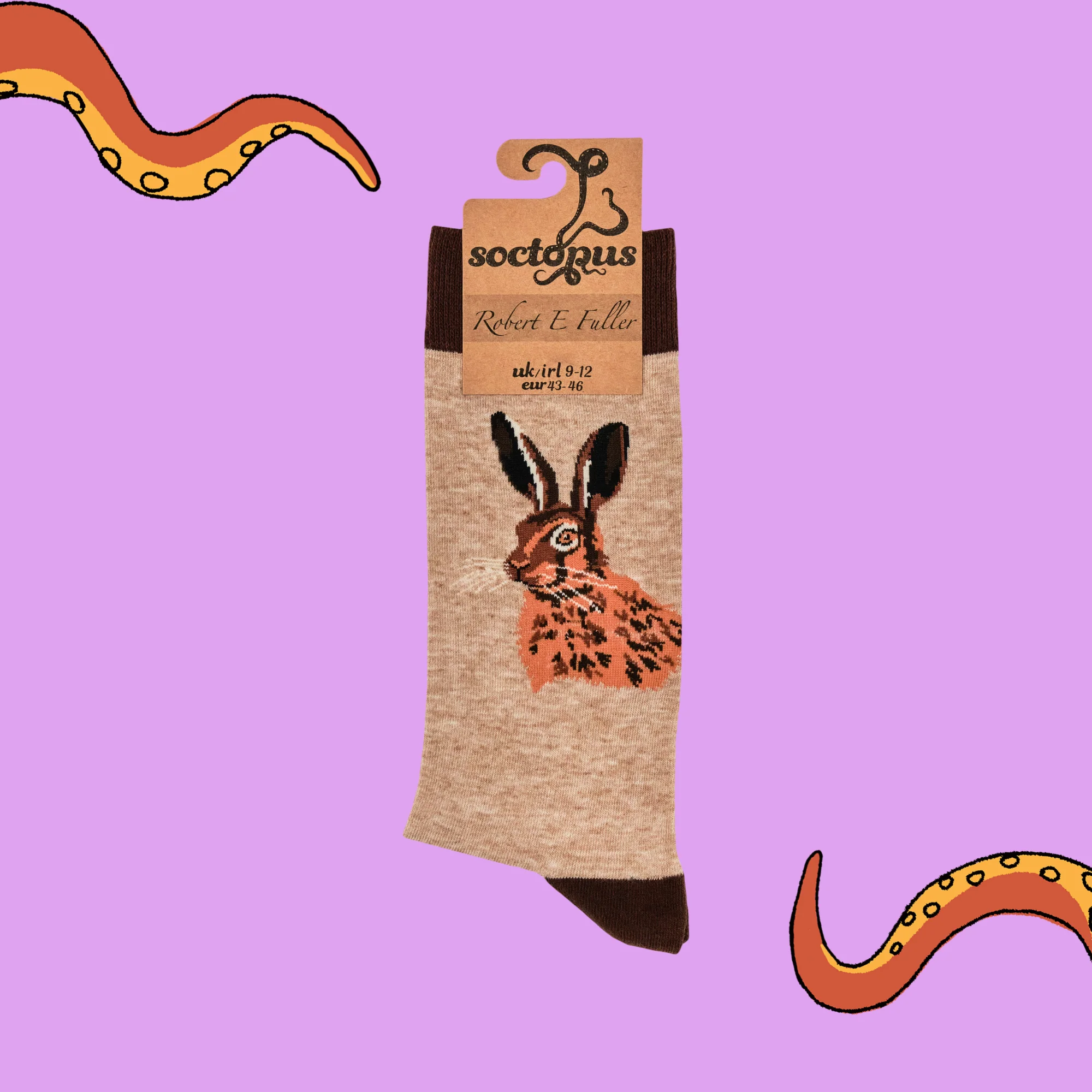 Hare Socks - Socktopus X Robert E. Fuller - Image 4