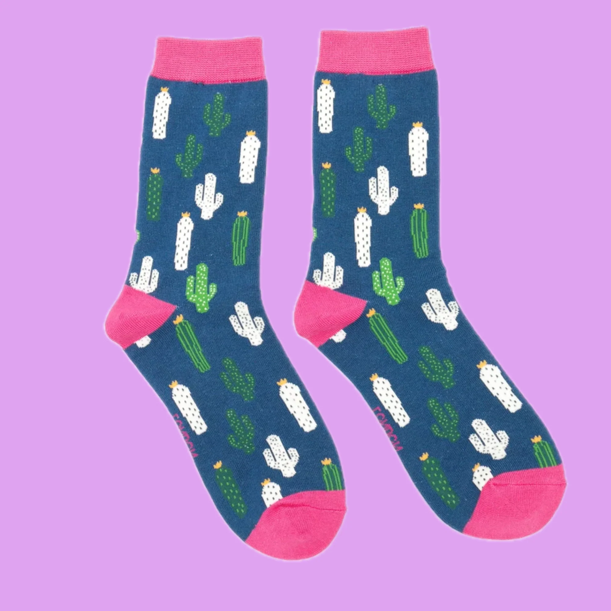 Prickly Pair Bamboo Socks - Miss Sparrow - Image 2