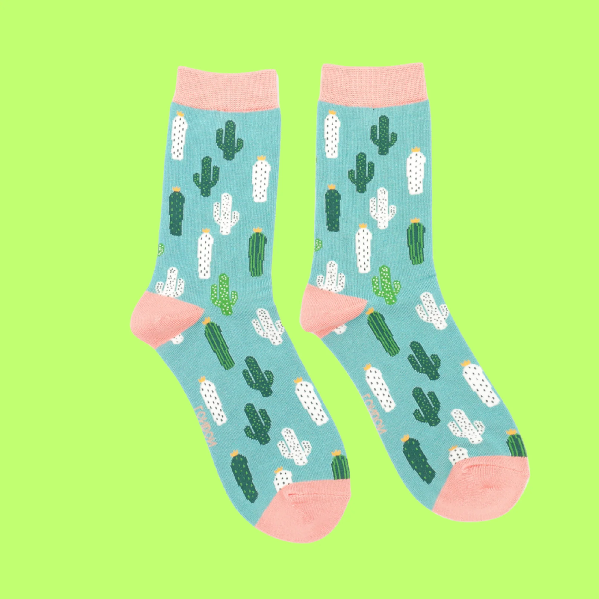 Prickly Pair Bamboo Socks - Miss Sparrow - Image 4
