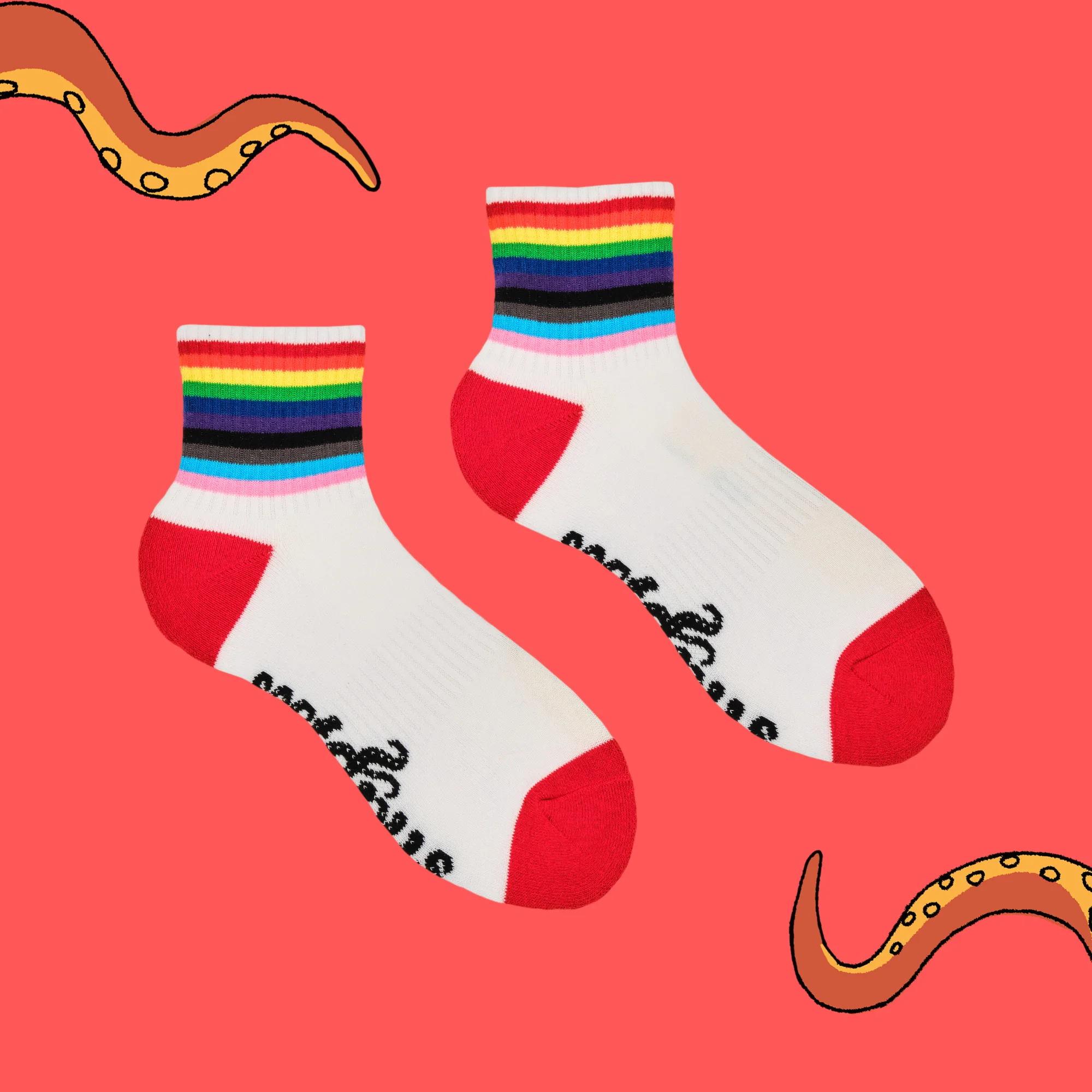 Pride Quarter Athletic Socks - Image 3