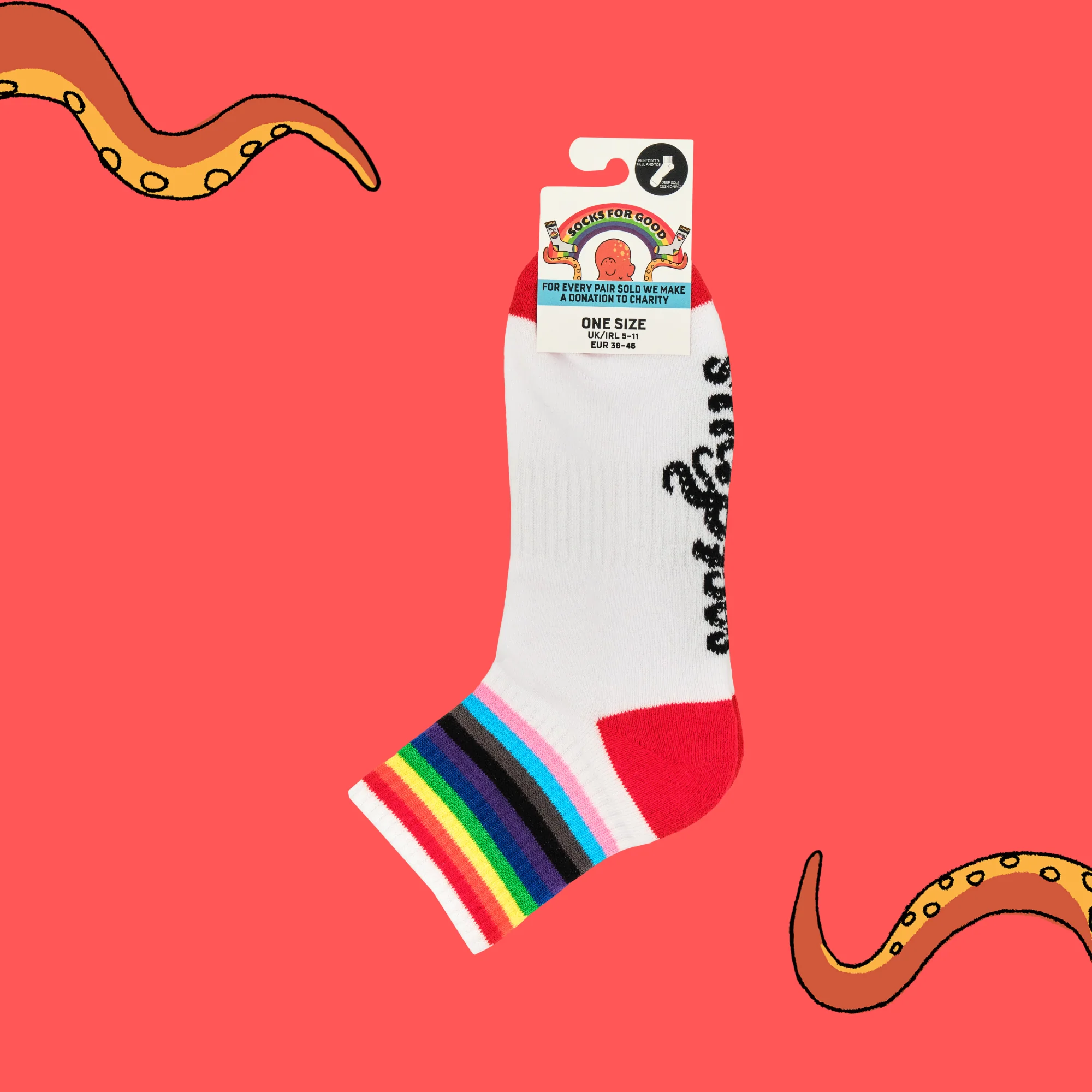 Pride Quarter Athletic Socks - Image 4