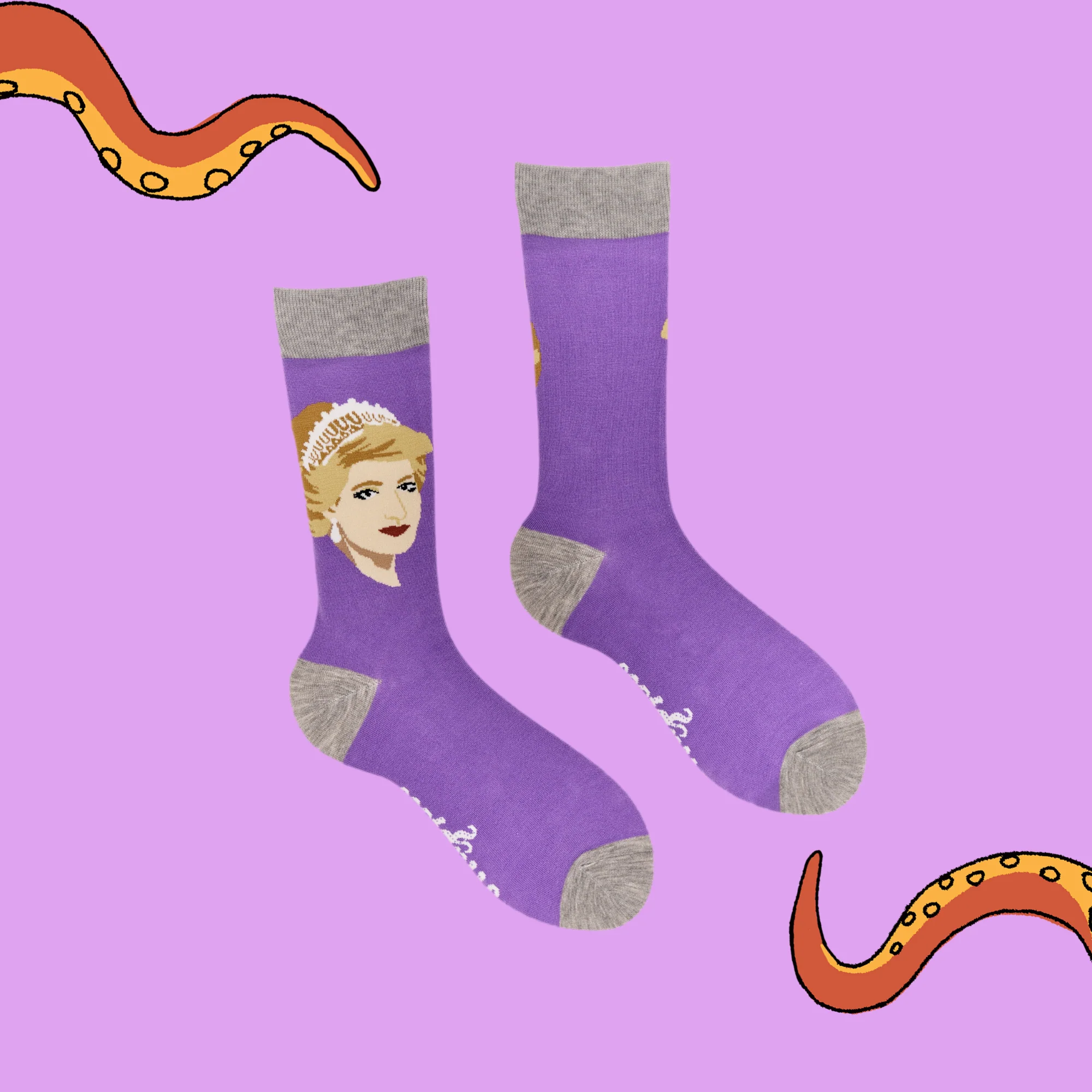 Princess Diana Socks - Lady Di 2 - Image 3